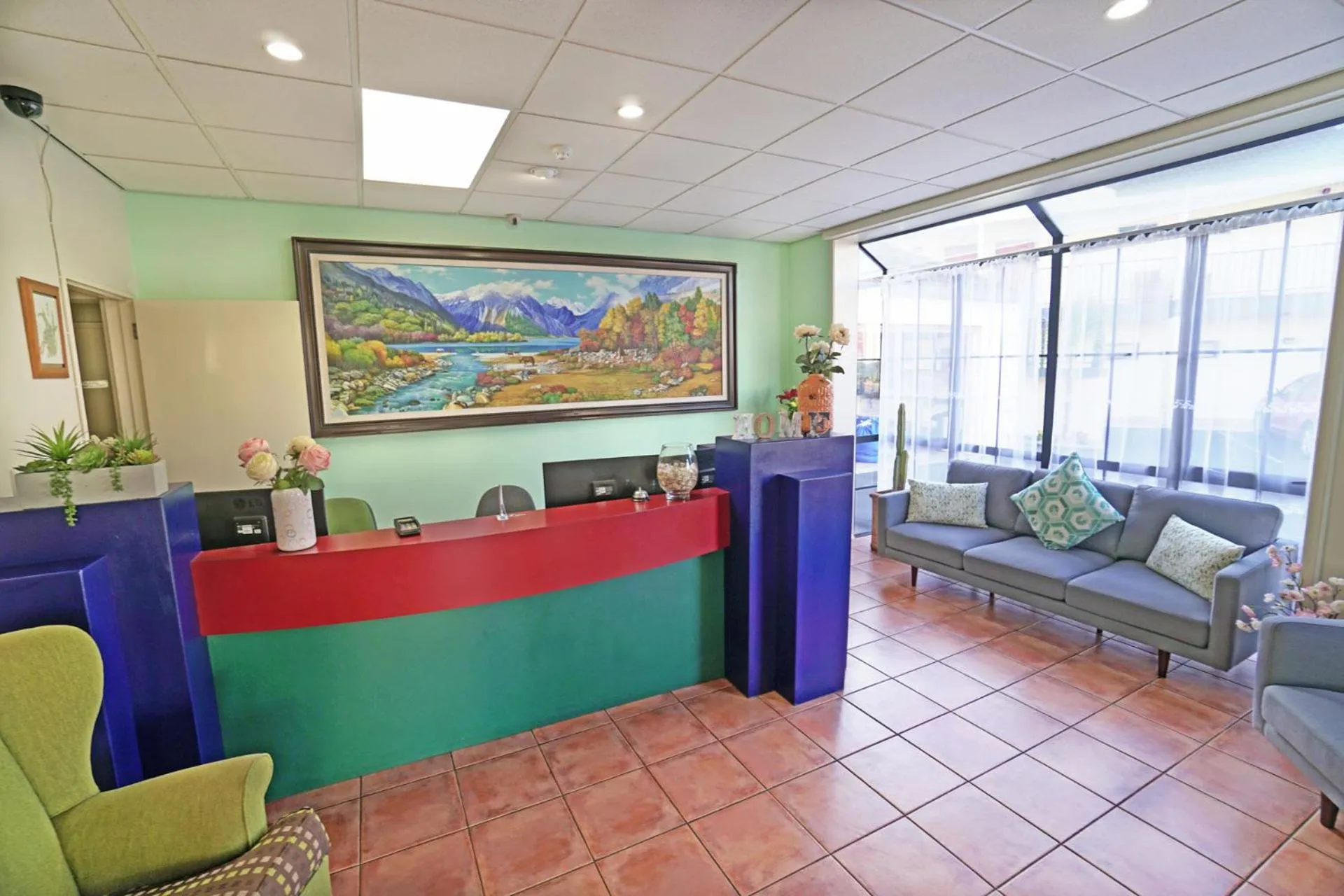 Lobby or reception in Anglesea Motel and Conference Centre