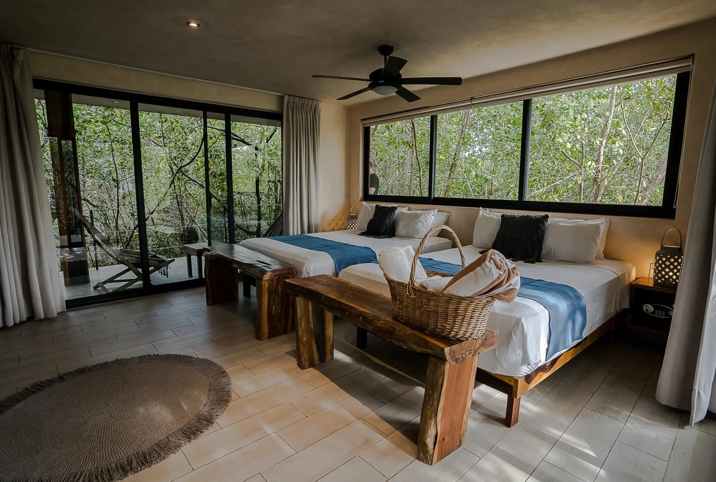 Bedroom, Bed in Sunset House Bedroom, Bed in Sunset House