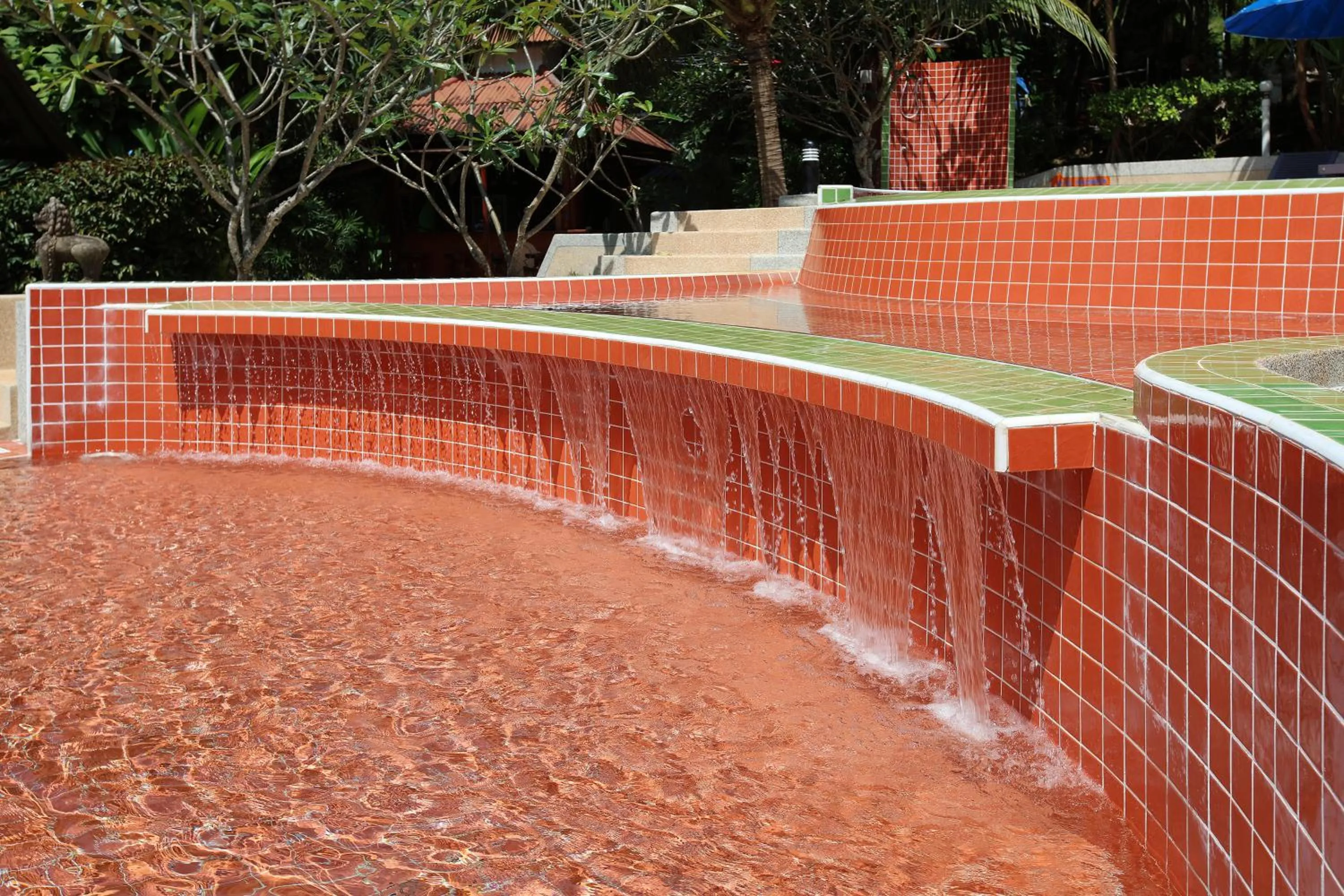 Swimming pool in Koh Mak Buri Hut Natural Resort