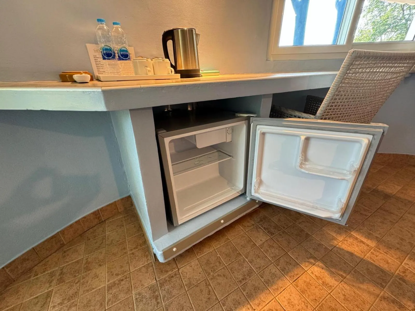 minibar in Koh Mak Buri Hut Natural Resort