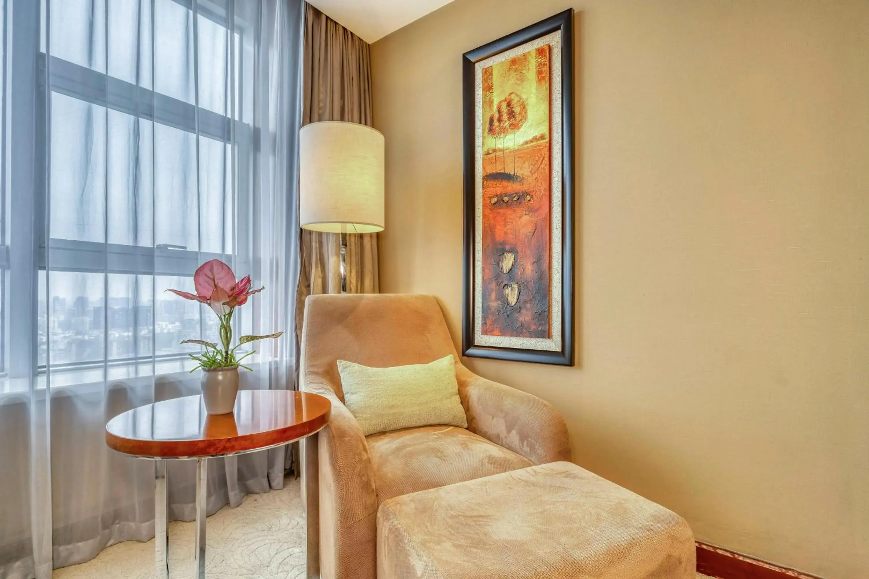 Living room in Hangzhou HaiWaiHai Hotel Living room in Hangzhou HaiWaiHai Hotel