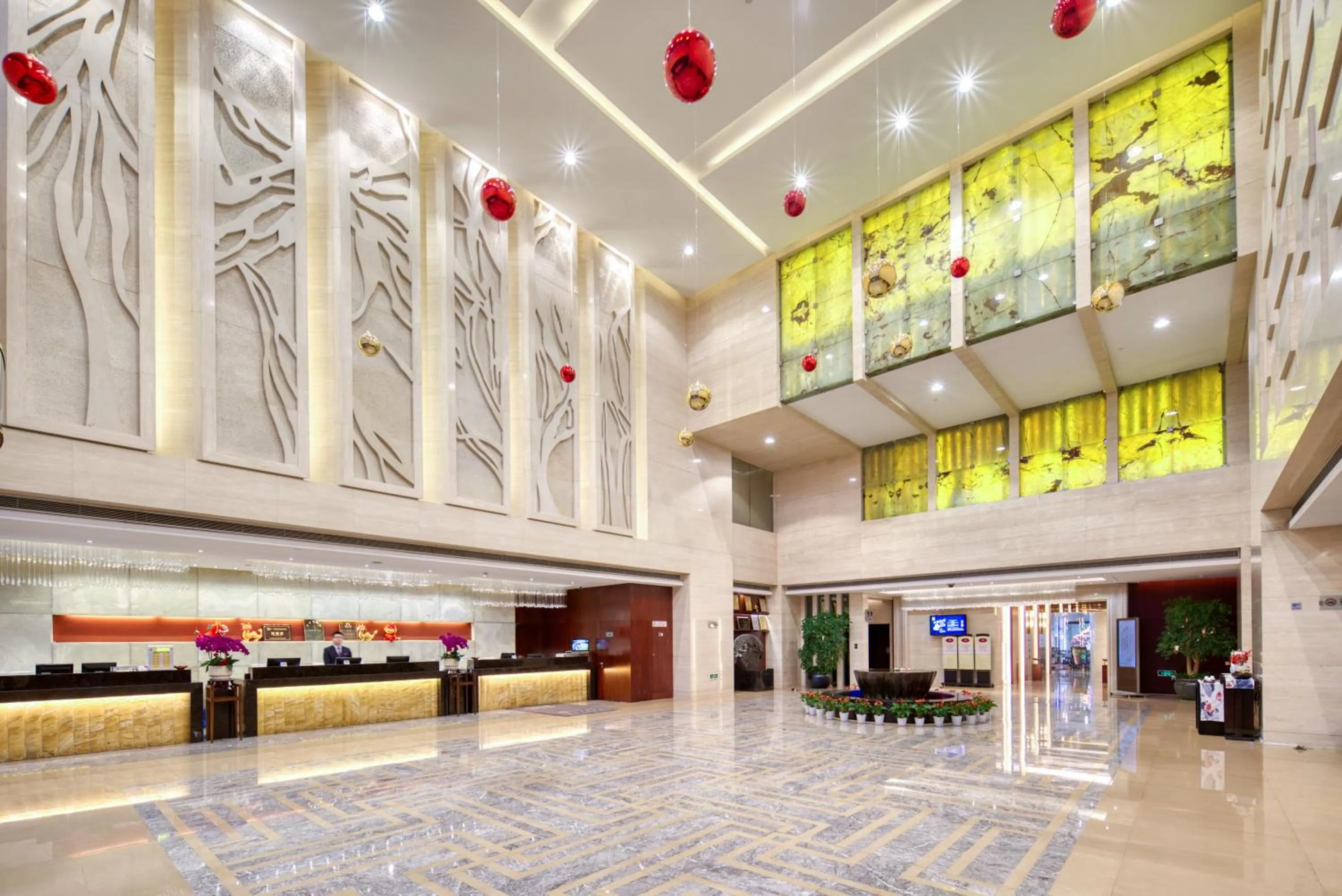 Lobby or reception in Hangzhou HaiWaiHai Hotel