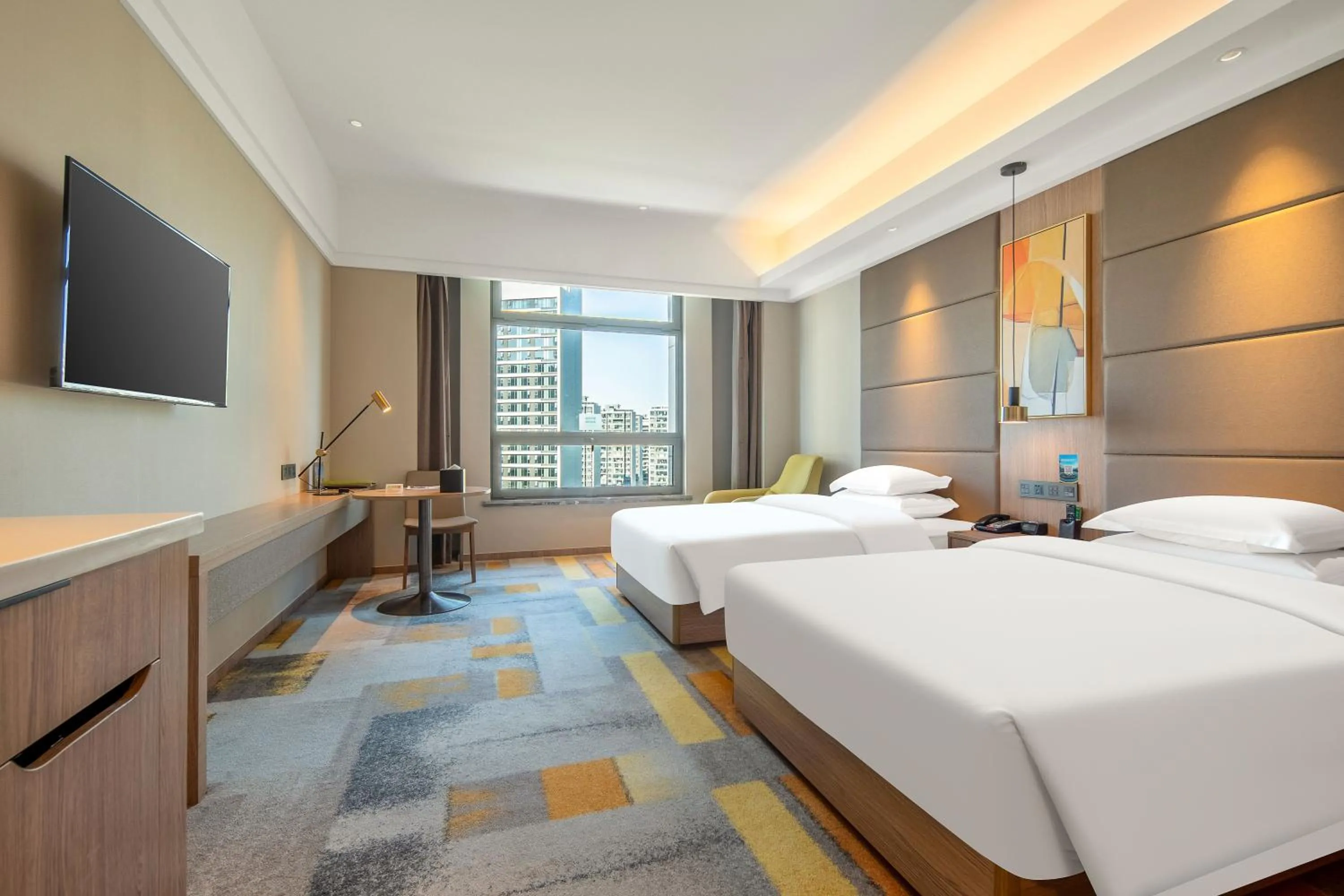 Bedroom, Bed in Holiday Inn Nantong Oasis International by IHG