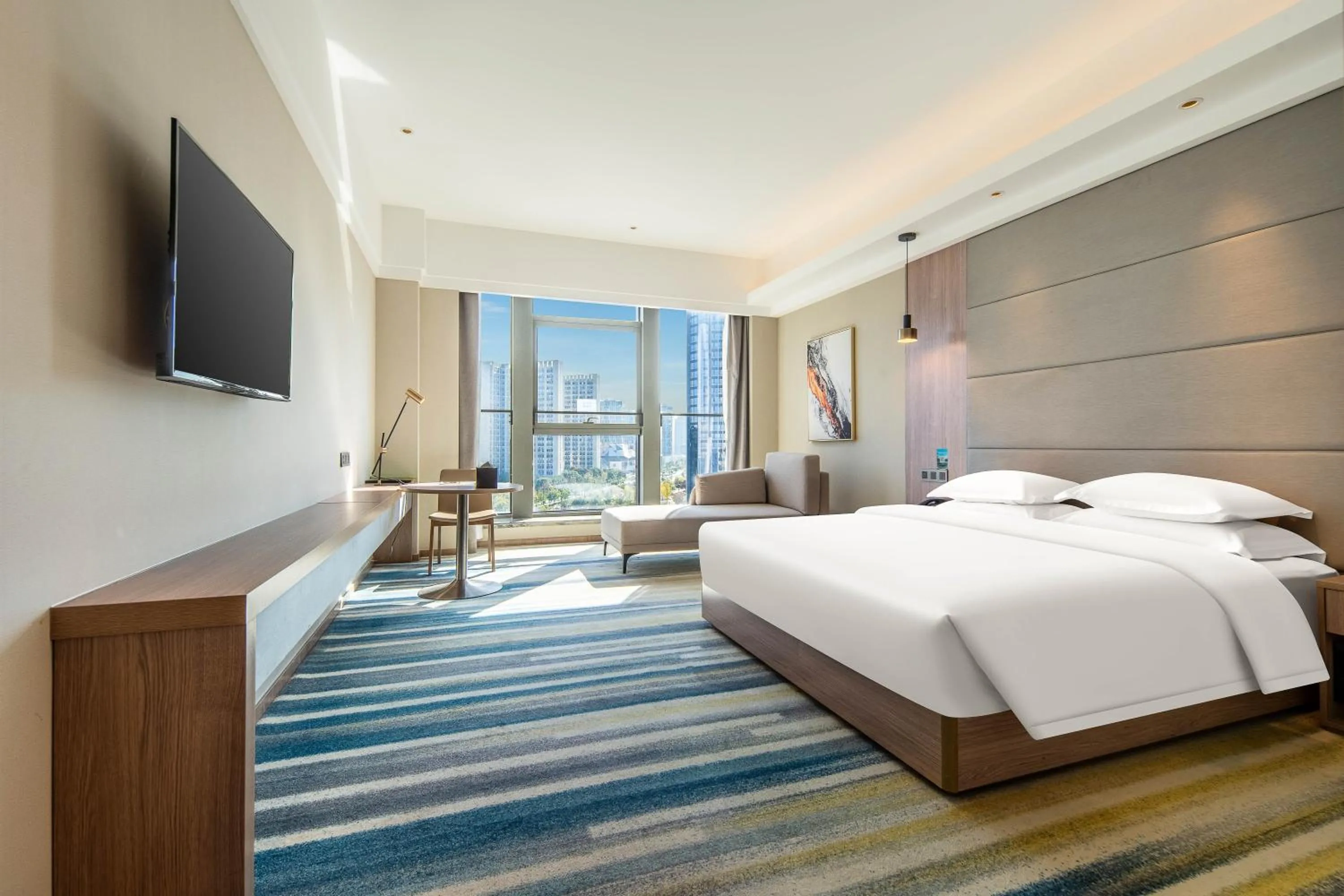 Bedroom, Bed in Holiday Inn Nantong Oasis International by IHG