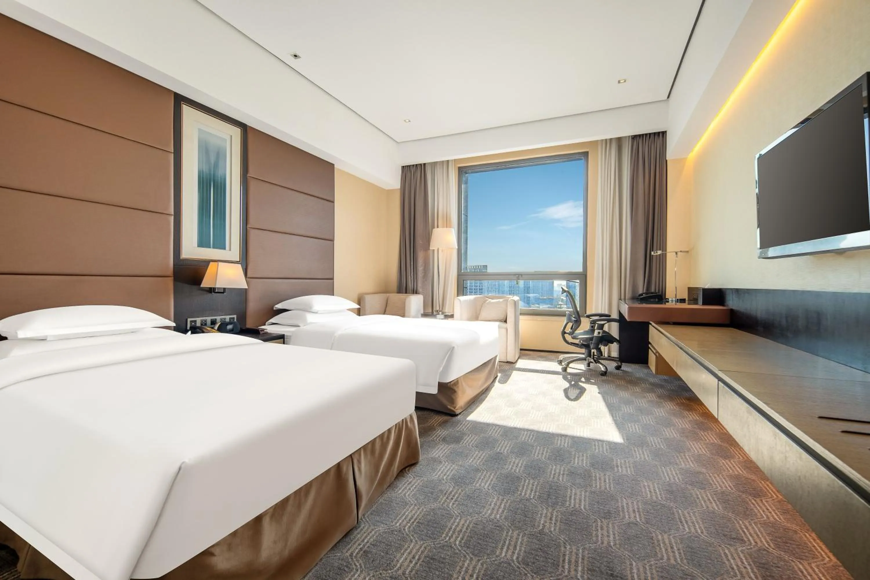 Bedroom, Bed in Holiday Inn Nantong Oasis International by IHG
