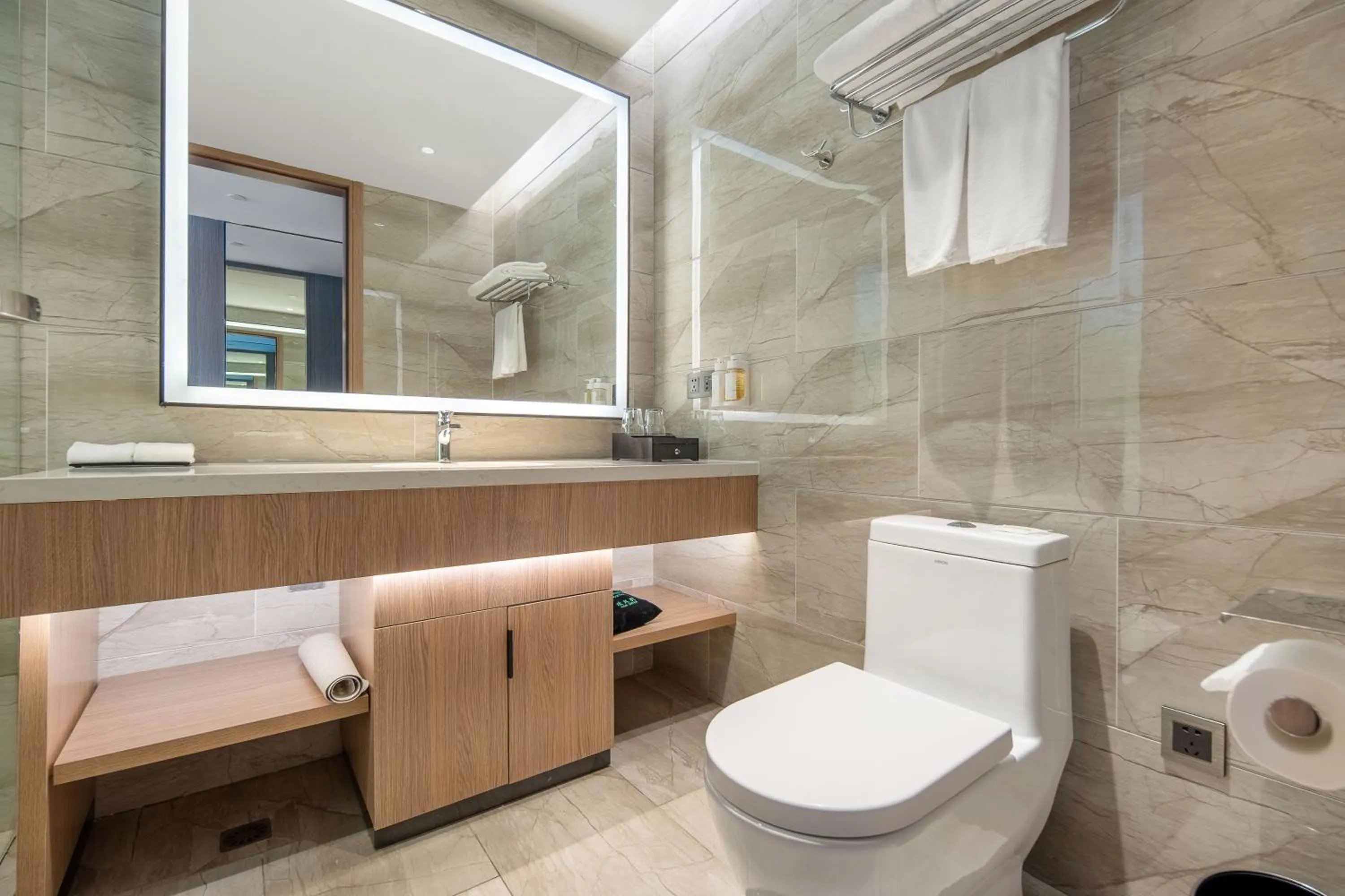Bathroom in Holiday Inn Nantong Oasis International by IHG