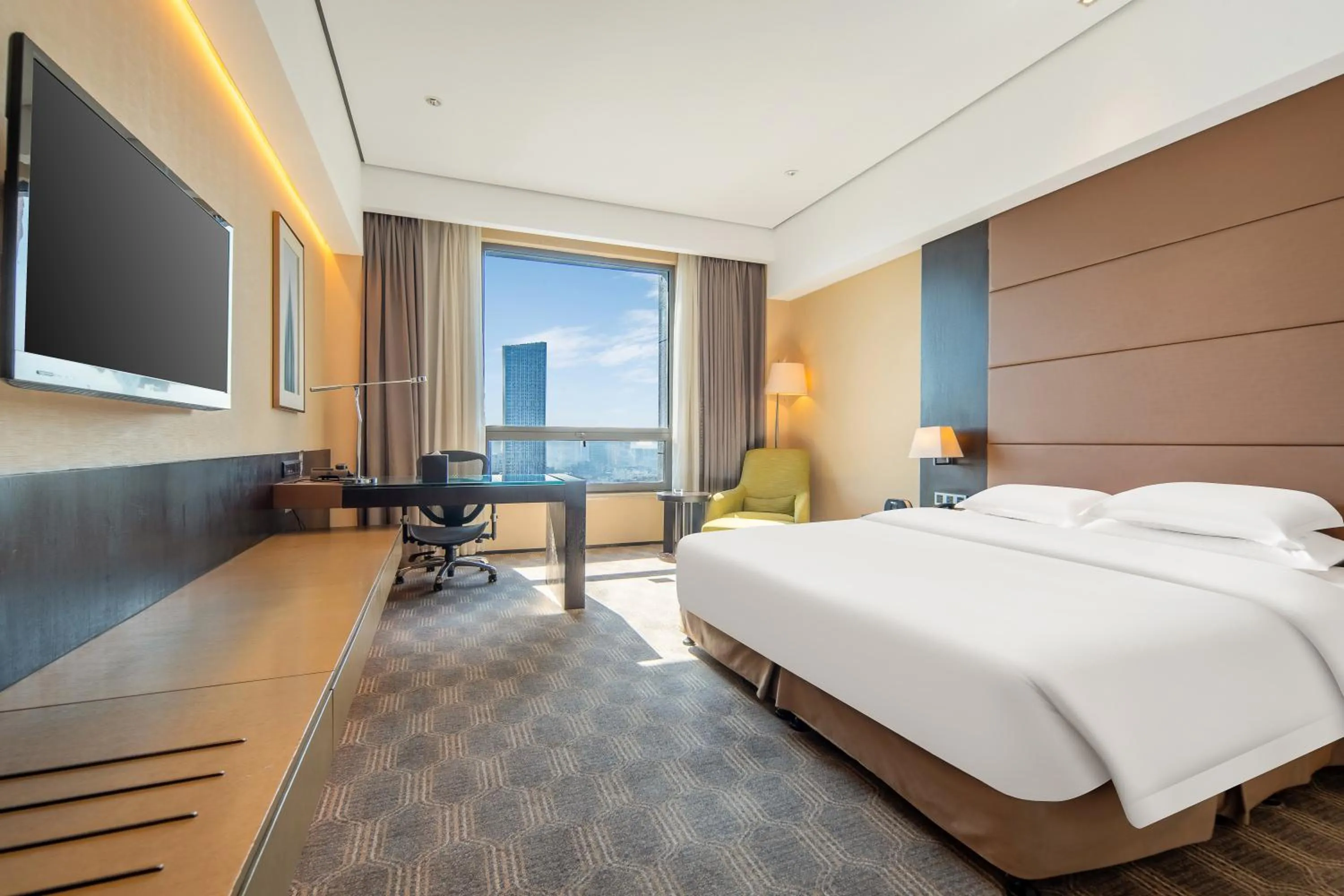 Bedroom, Bed in Holiday Inn Nantong Oasis International by IHG