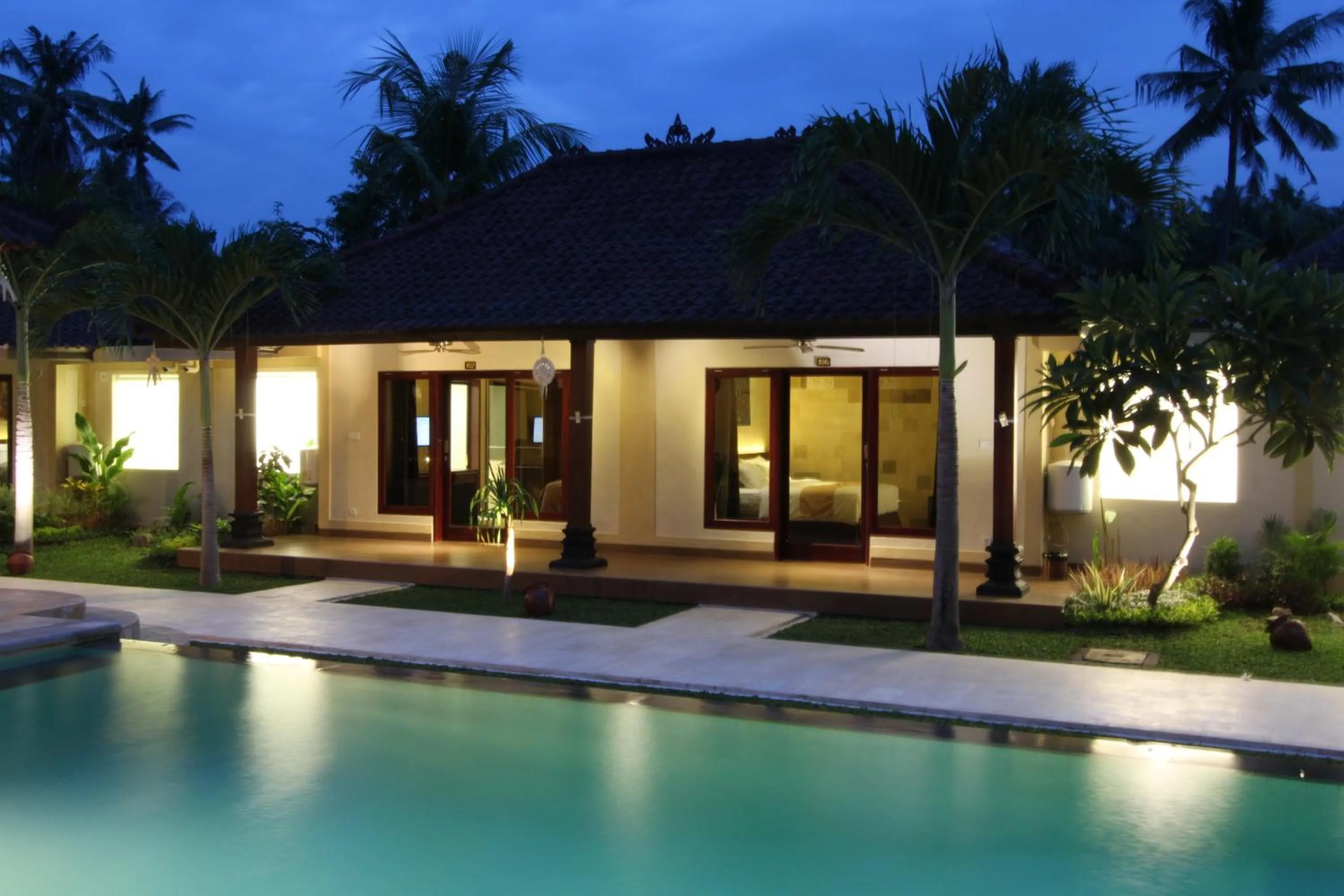 Swimming pool in Hotel Melamun