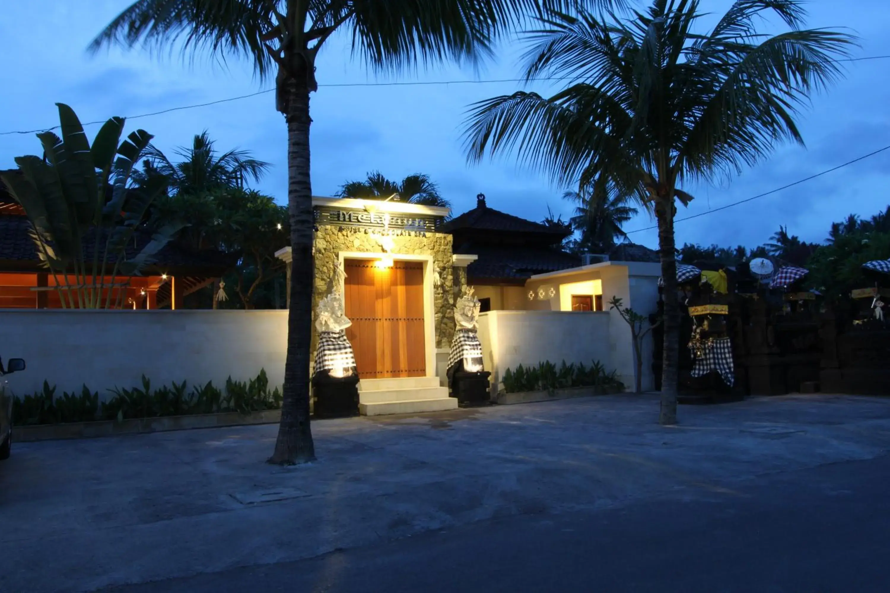Facade/entrance in Hotel Melamun Facade/entrance in Hotel Melamun