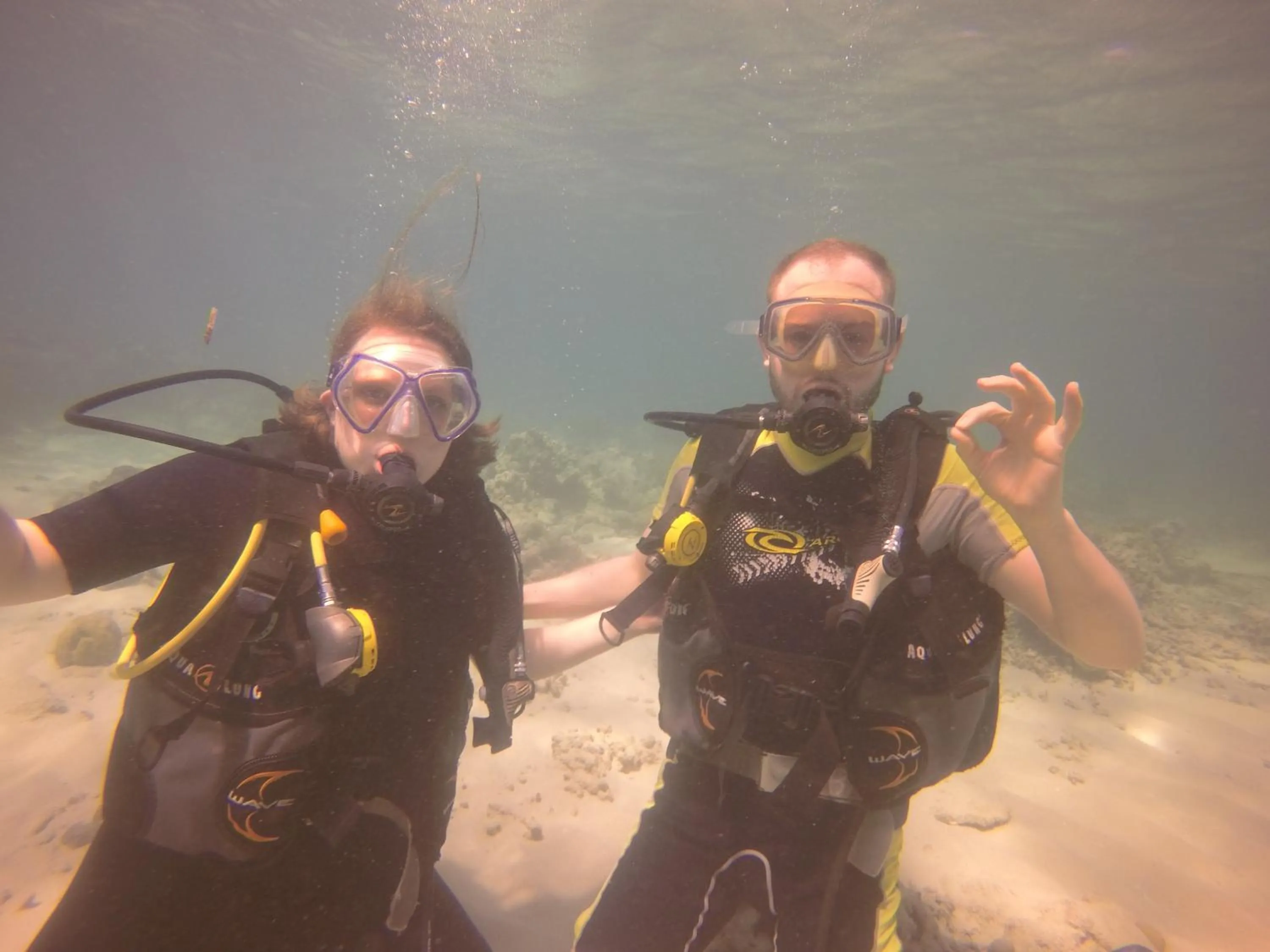 Diving in Hotel Melamun