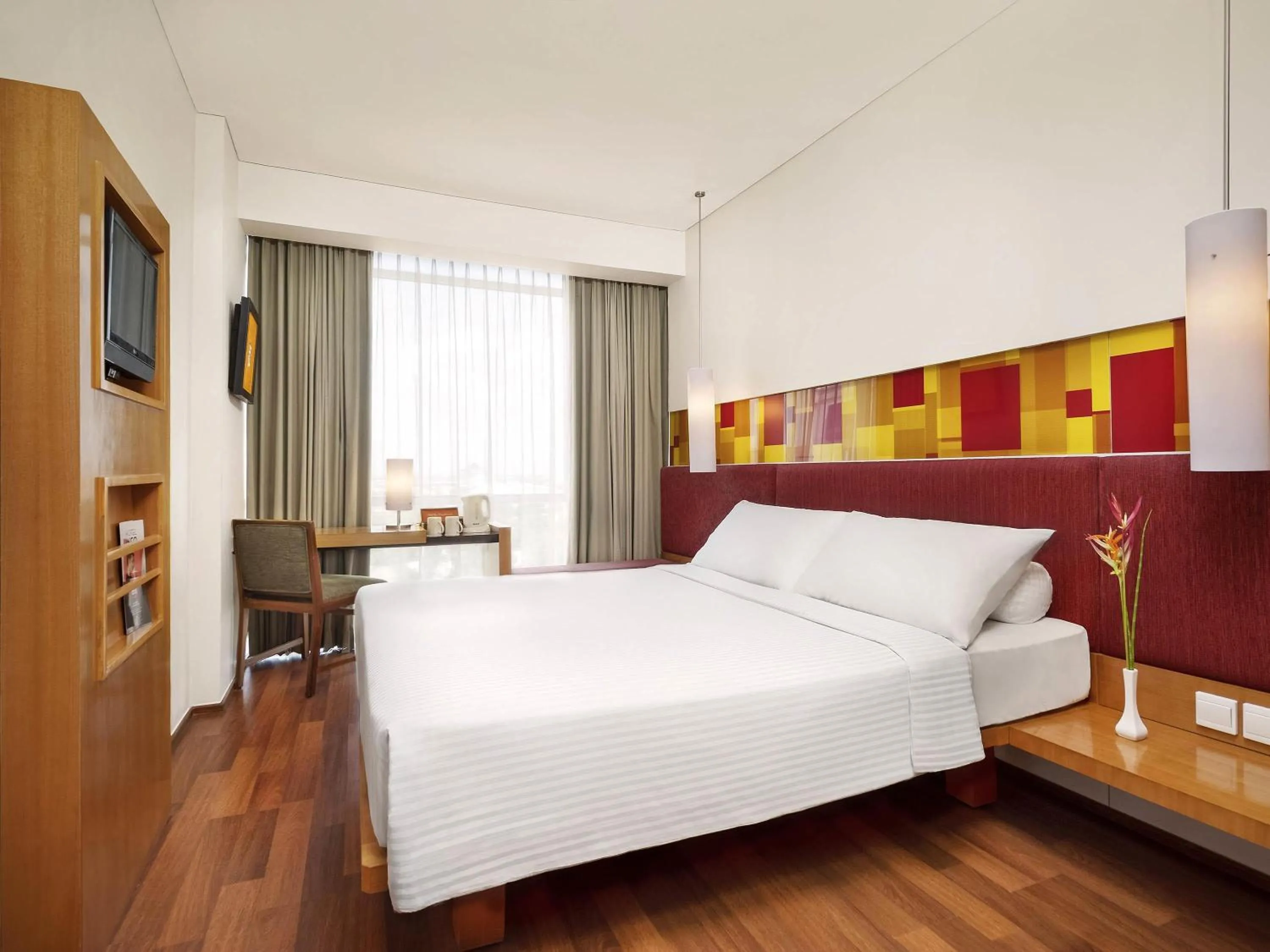 Bedroom, Bed in Ibis Styles Solo