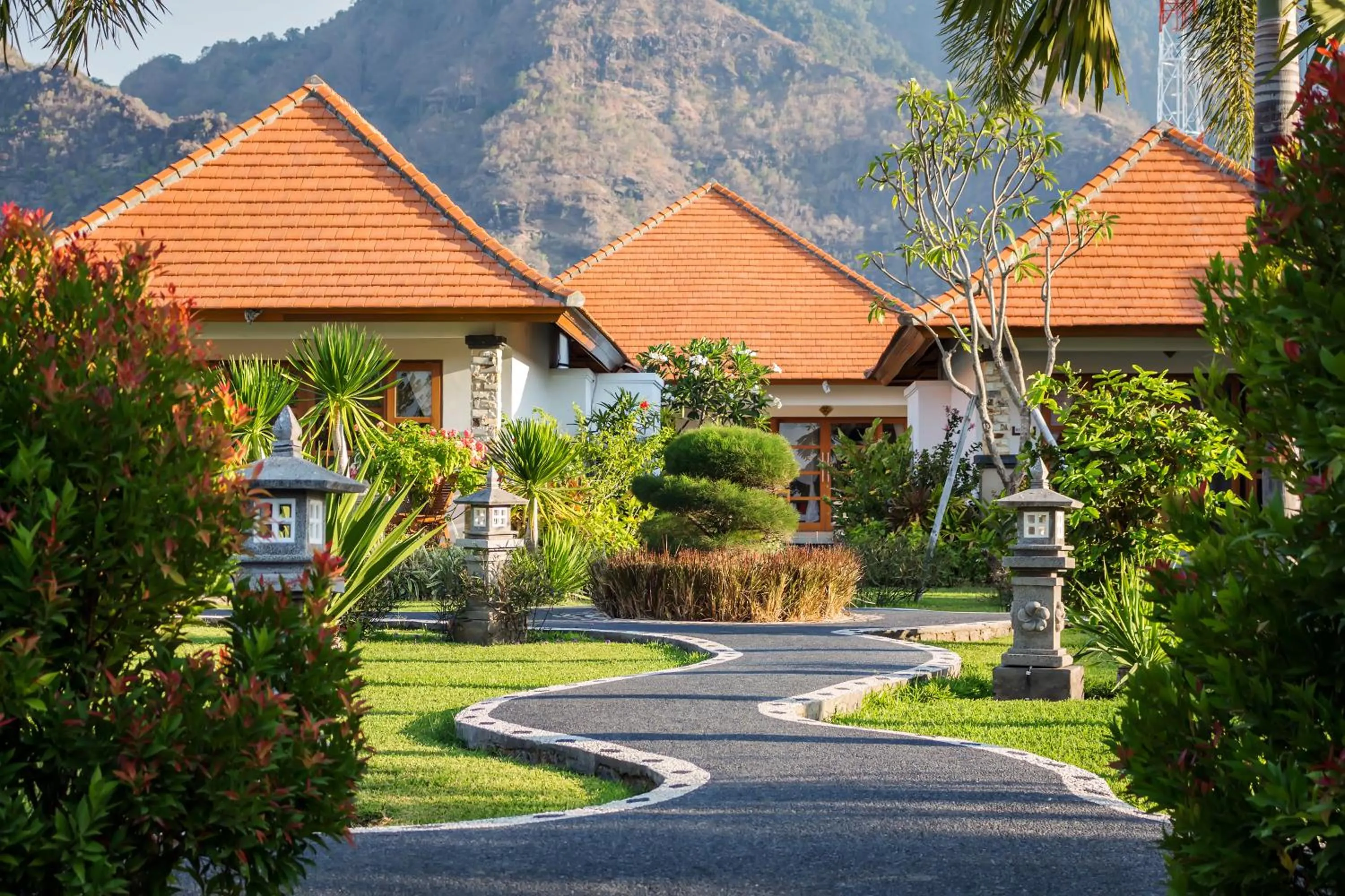 Garden in Adi Assri Beach Resorts And Spa Pemuteran
