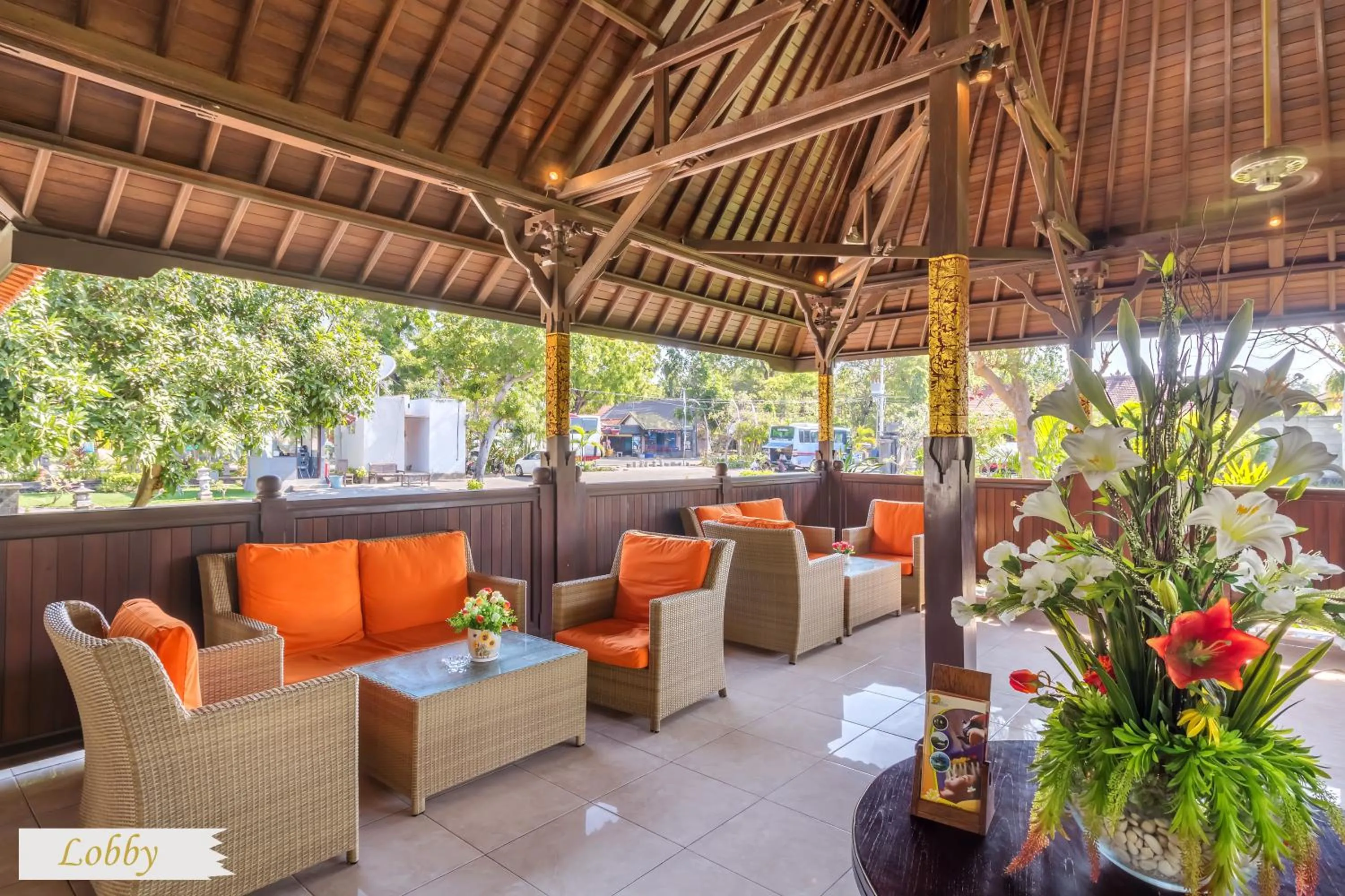 Lobby or reception in Adi Assri Beach Resorts And Spa Pemuteran