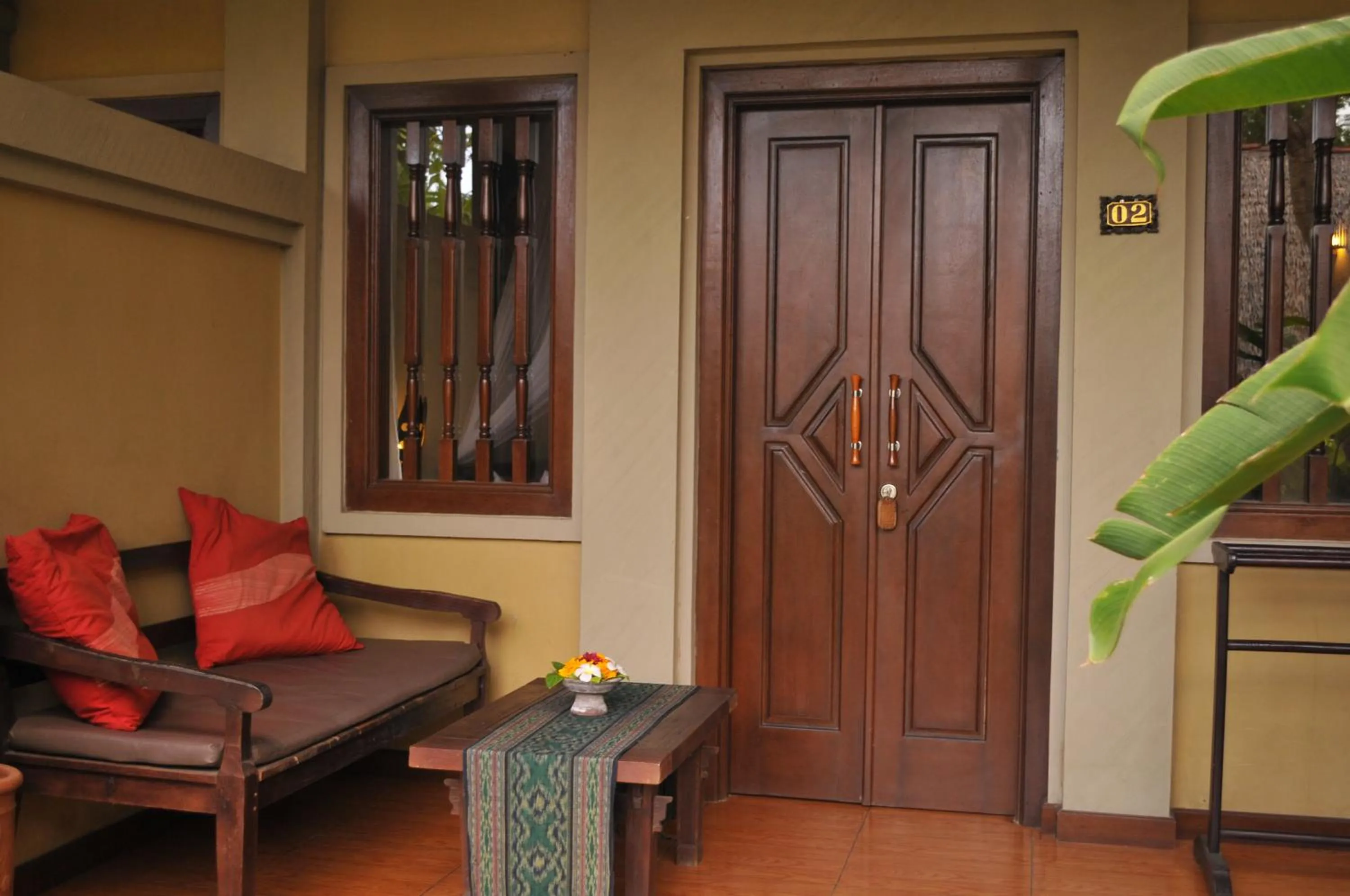 Balcony/Terrace in Tirta Sari Bungalow