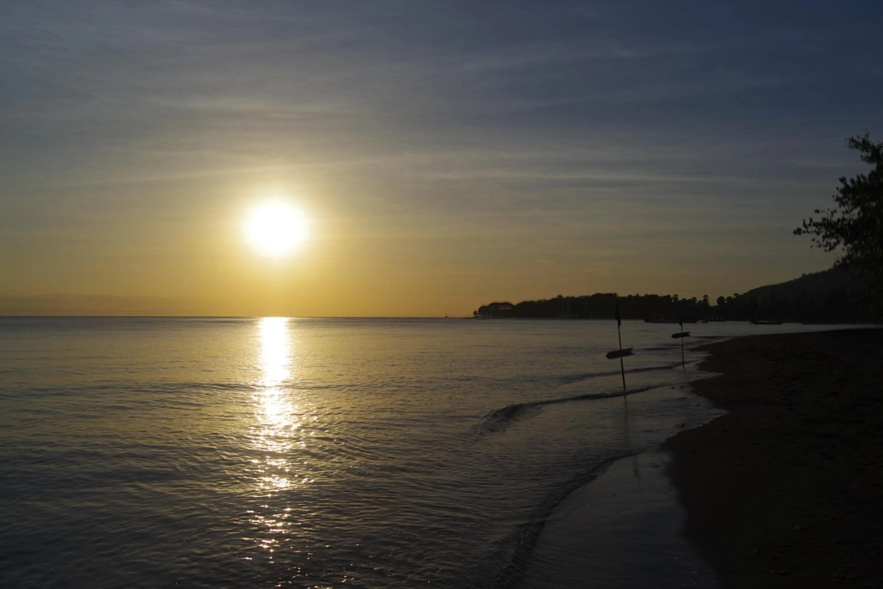 Sunrise in Tirta Sari Bungalow