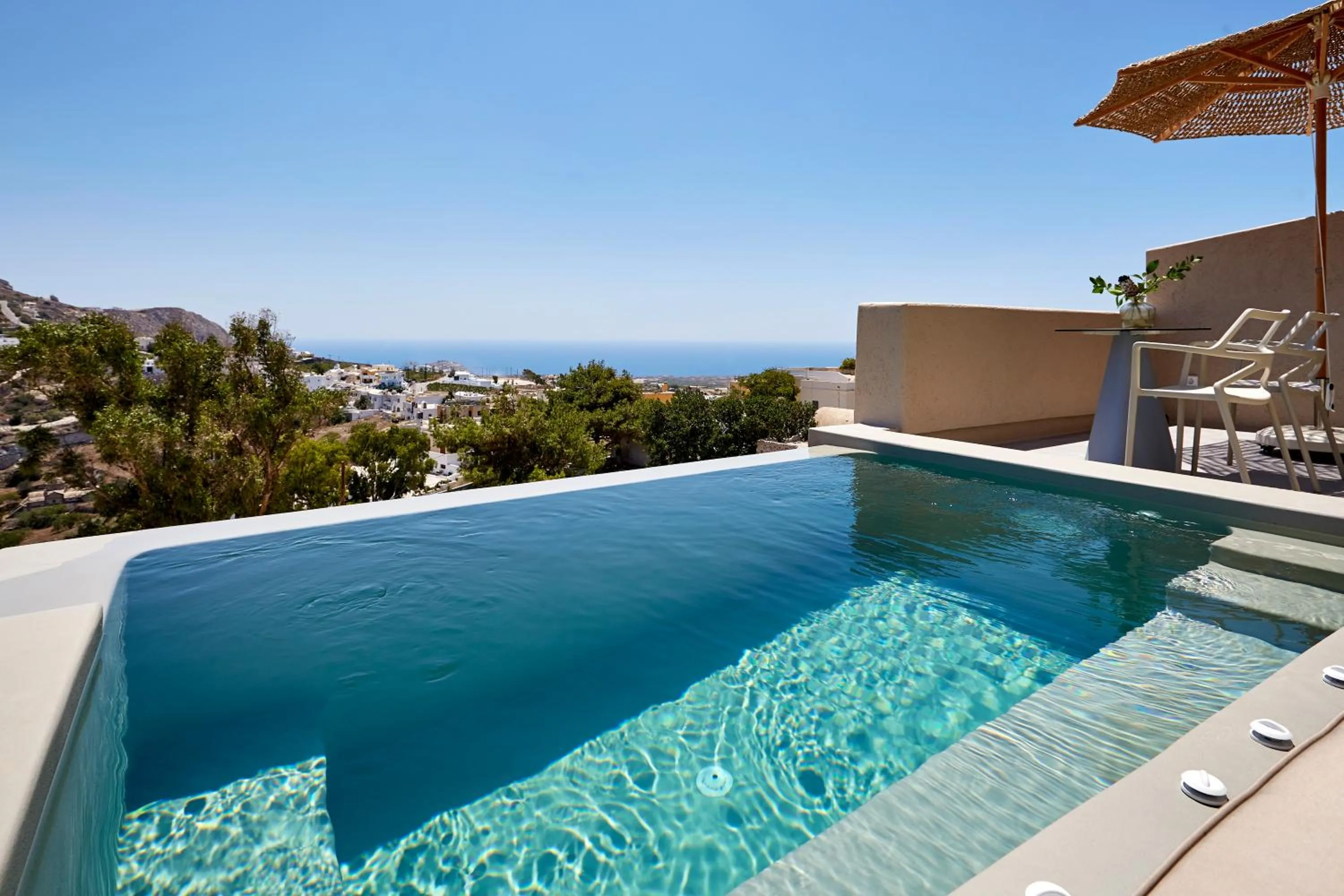 Pool view in Aeon Suites - Adults Only