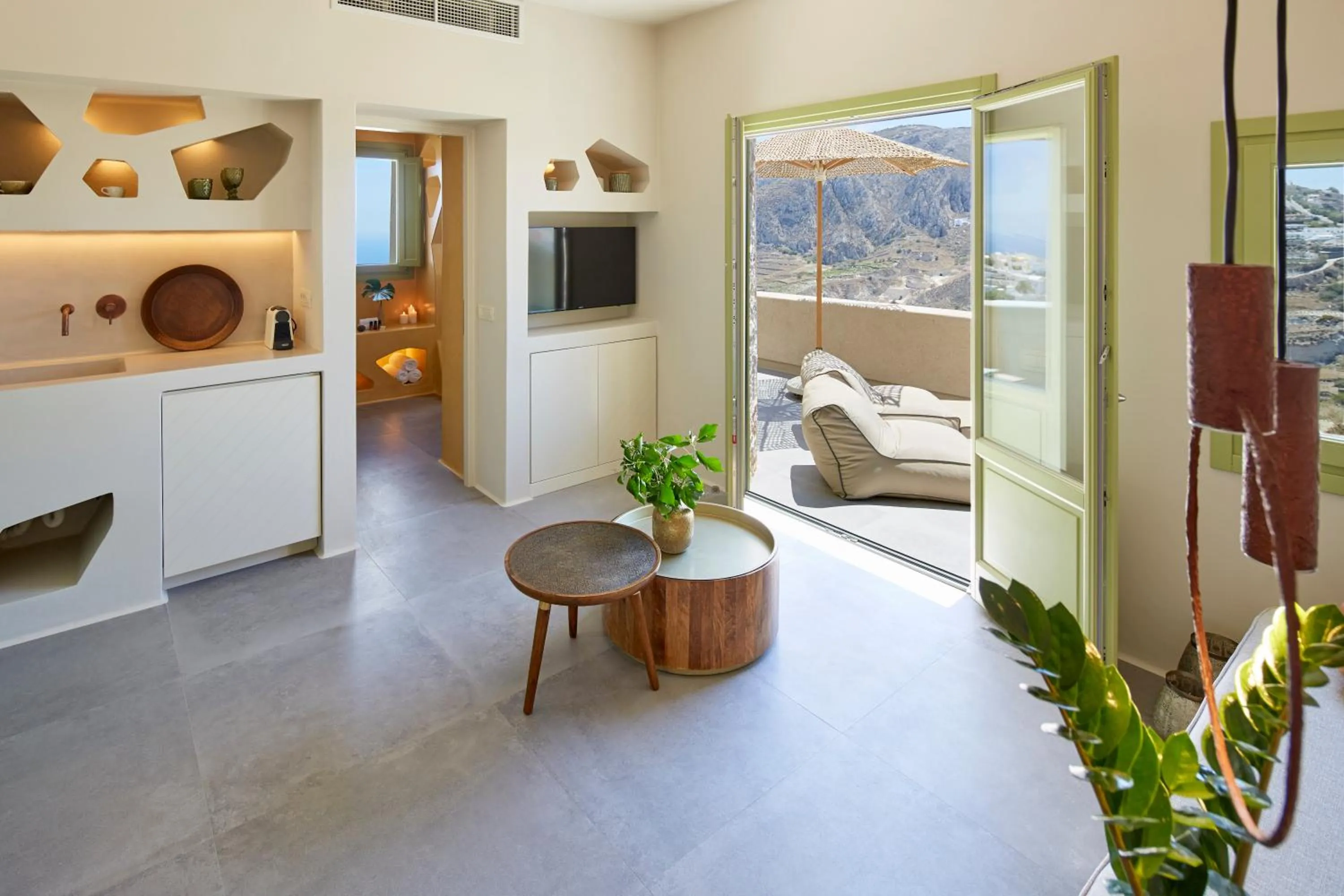 Seating area in Aeon Suites - Adults Only