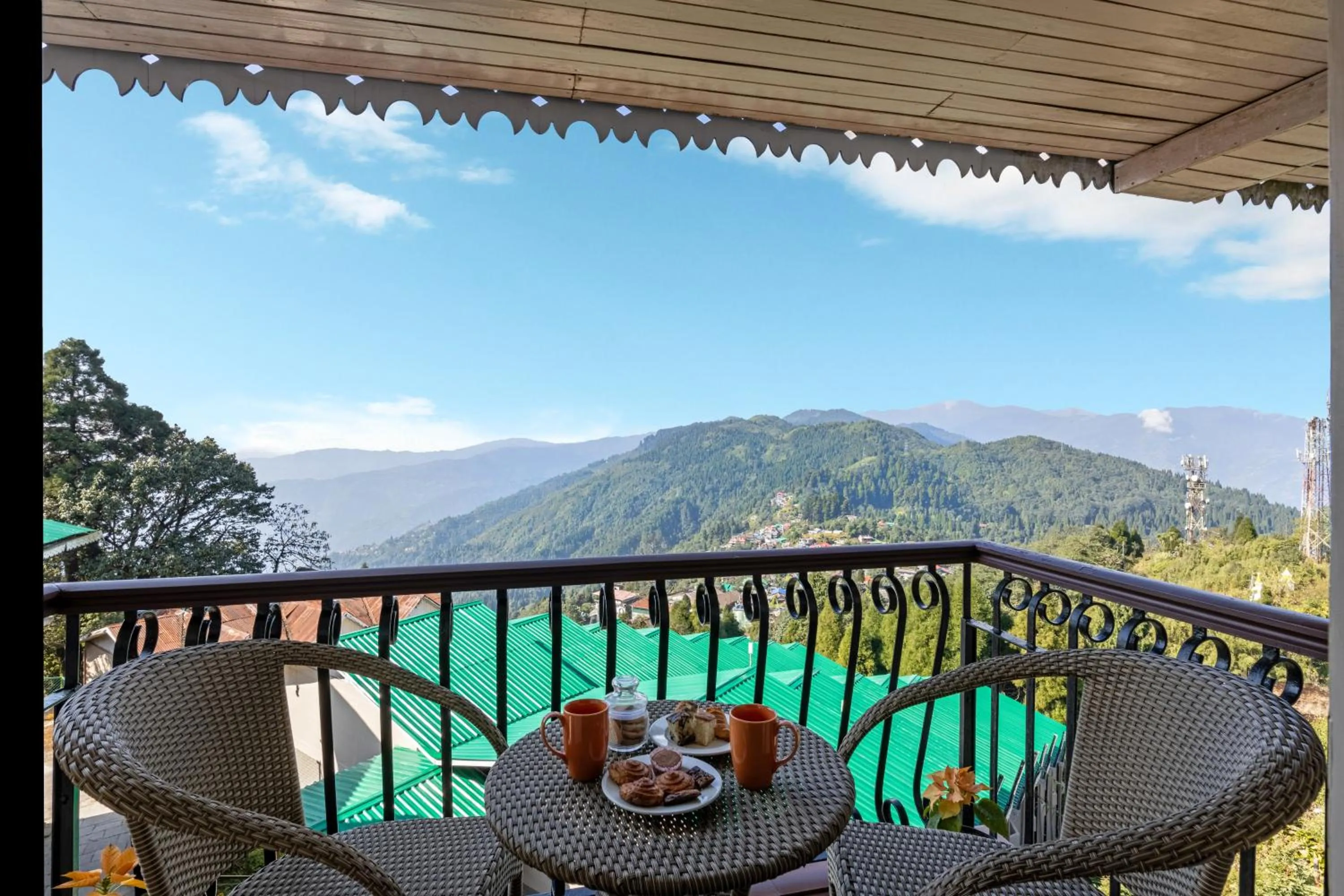 Mountain view in Sterling Darjeeling