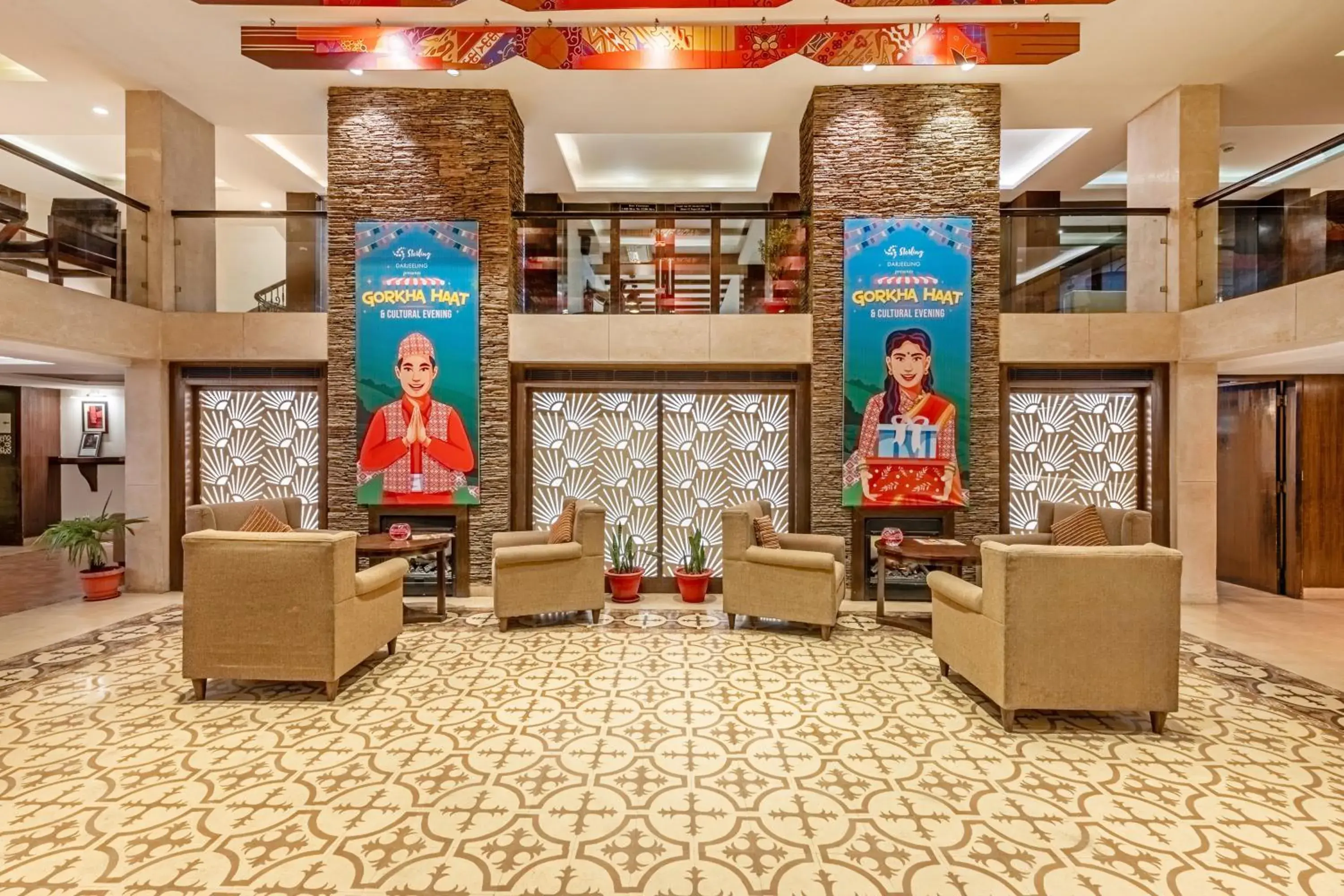 Lobby or reception in Sterling Darjeeling Lobby or reception in Sterling Darjeeling