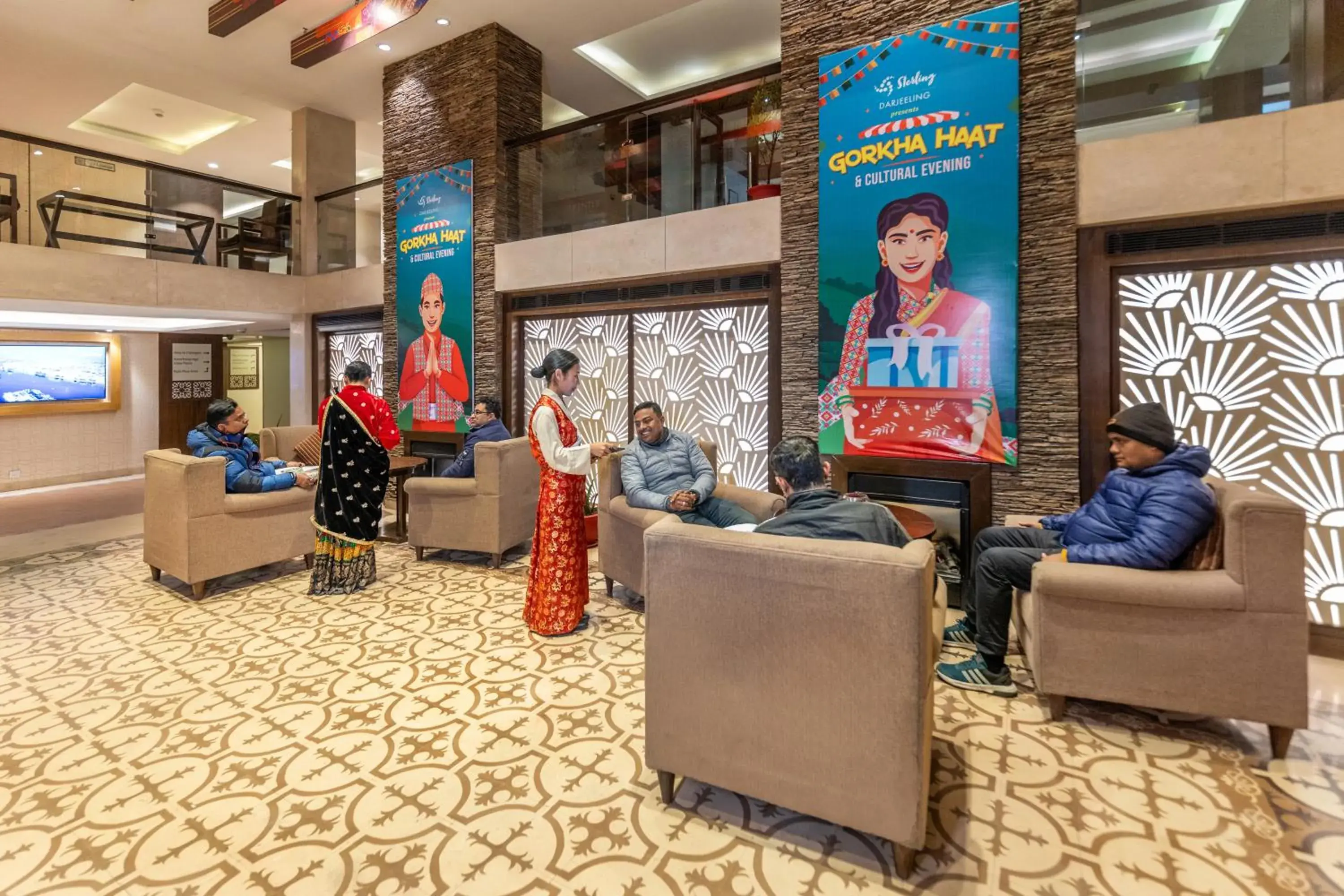 Lobby or reception in Sterling Darjeeling Lobby or reception in Sterling Darjeeling