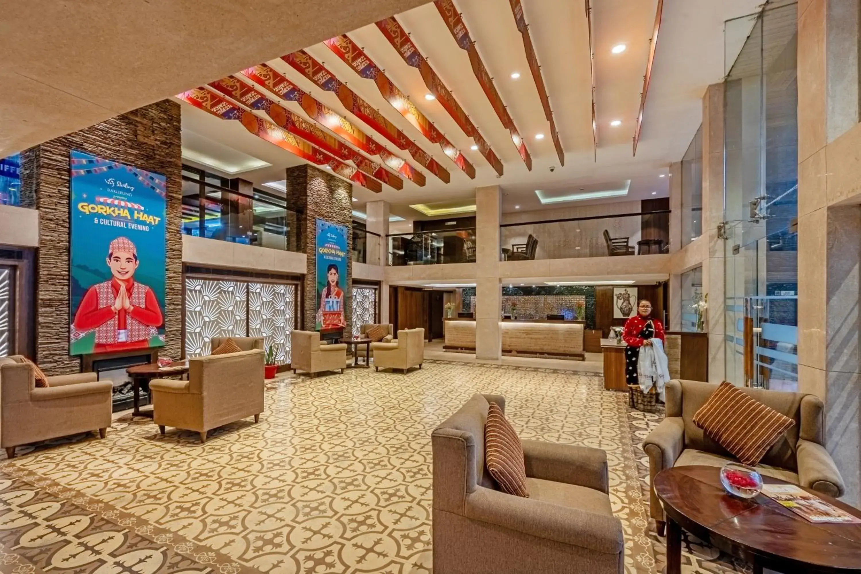 Lobby or reception in Sterling Darjeeling Lobby or reception in Sterling Darjeeling