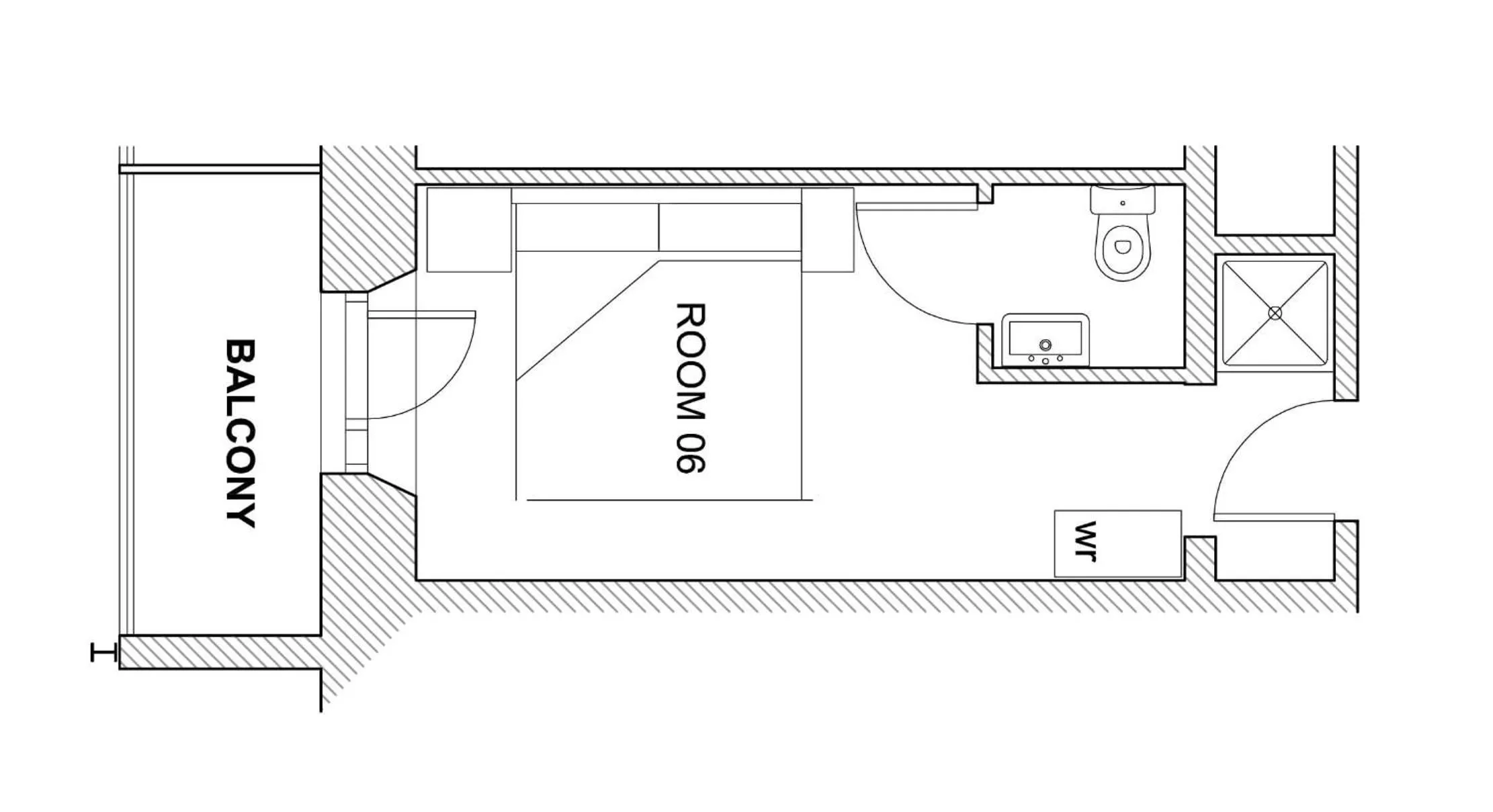 Floor plan in The Downs, Babbacombe