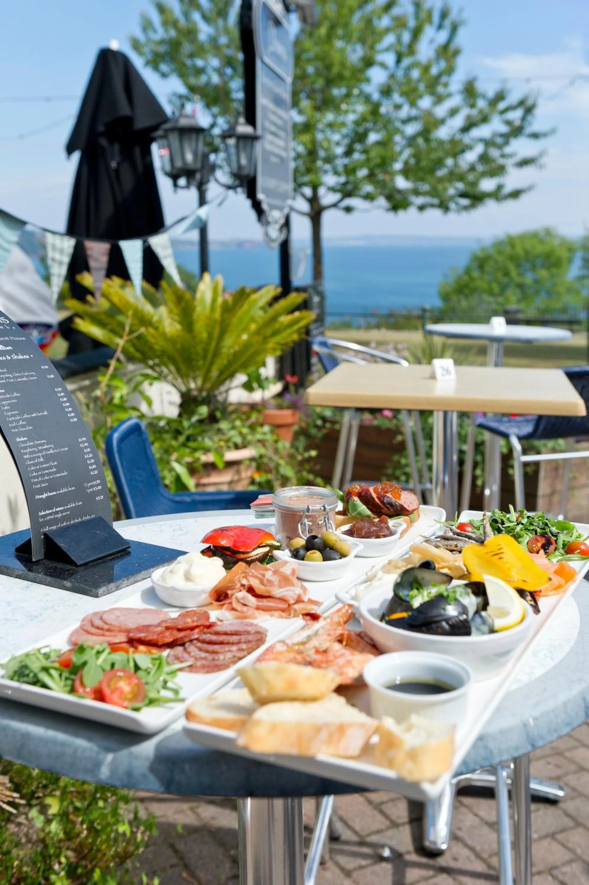 Food close-up in The Downs, Babbacombe
