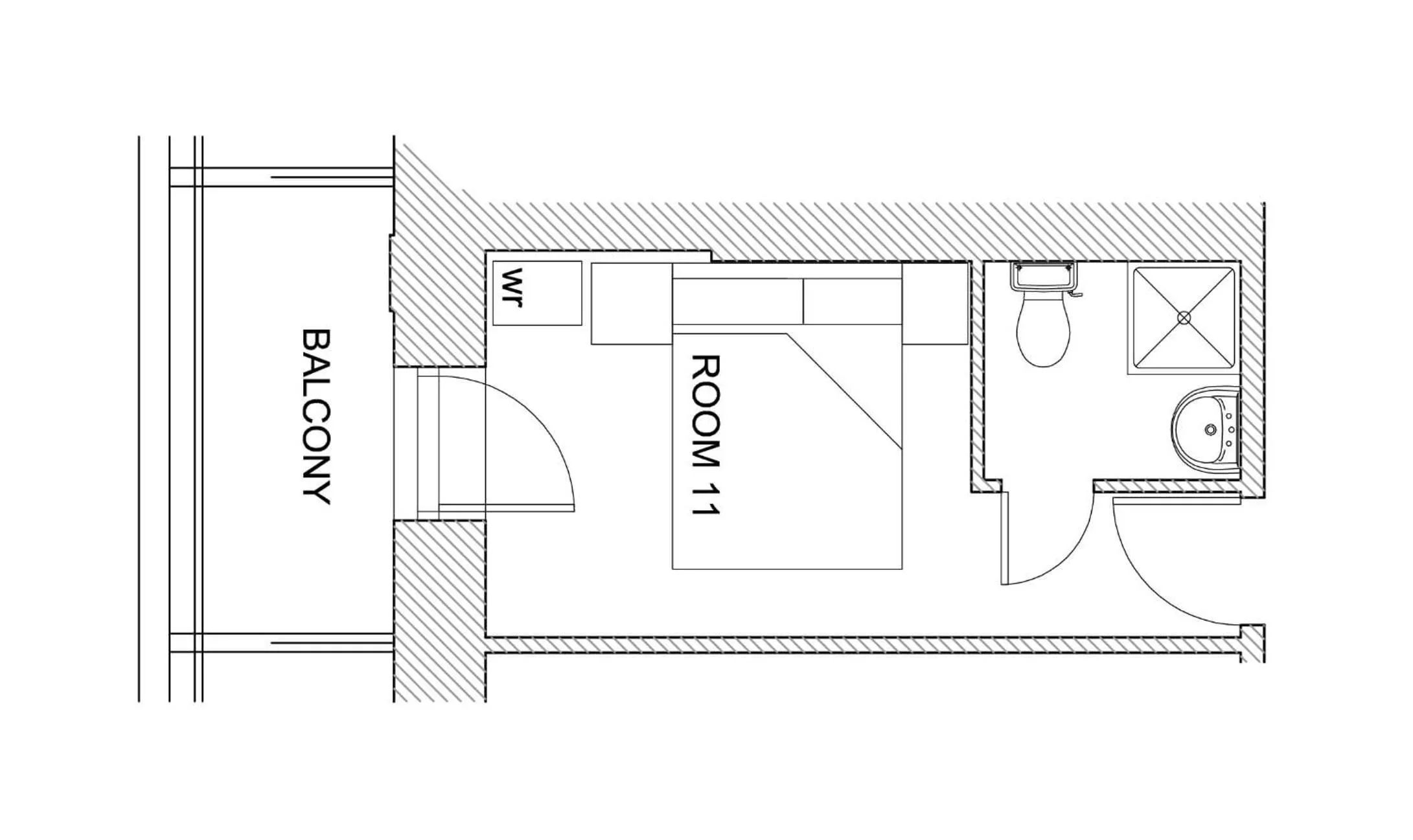Floor plan in The Downs, Babbacombe