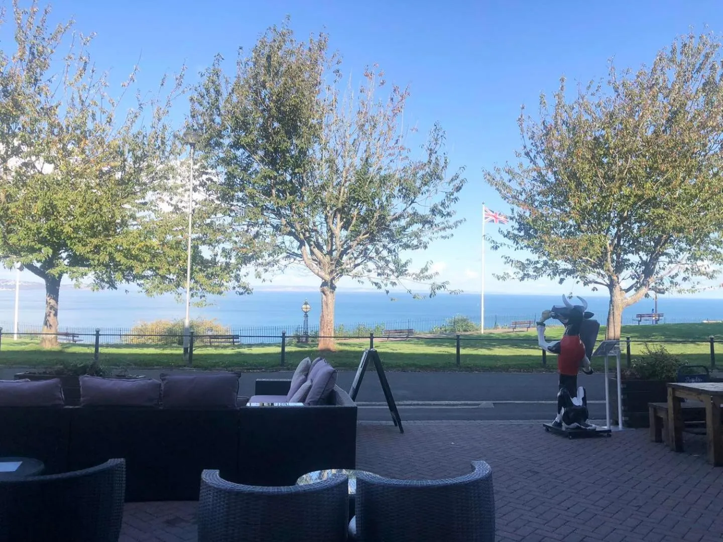 Sea view in The Downs, Babbacombe