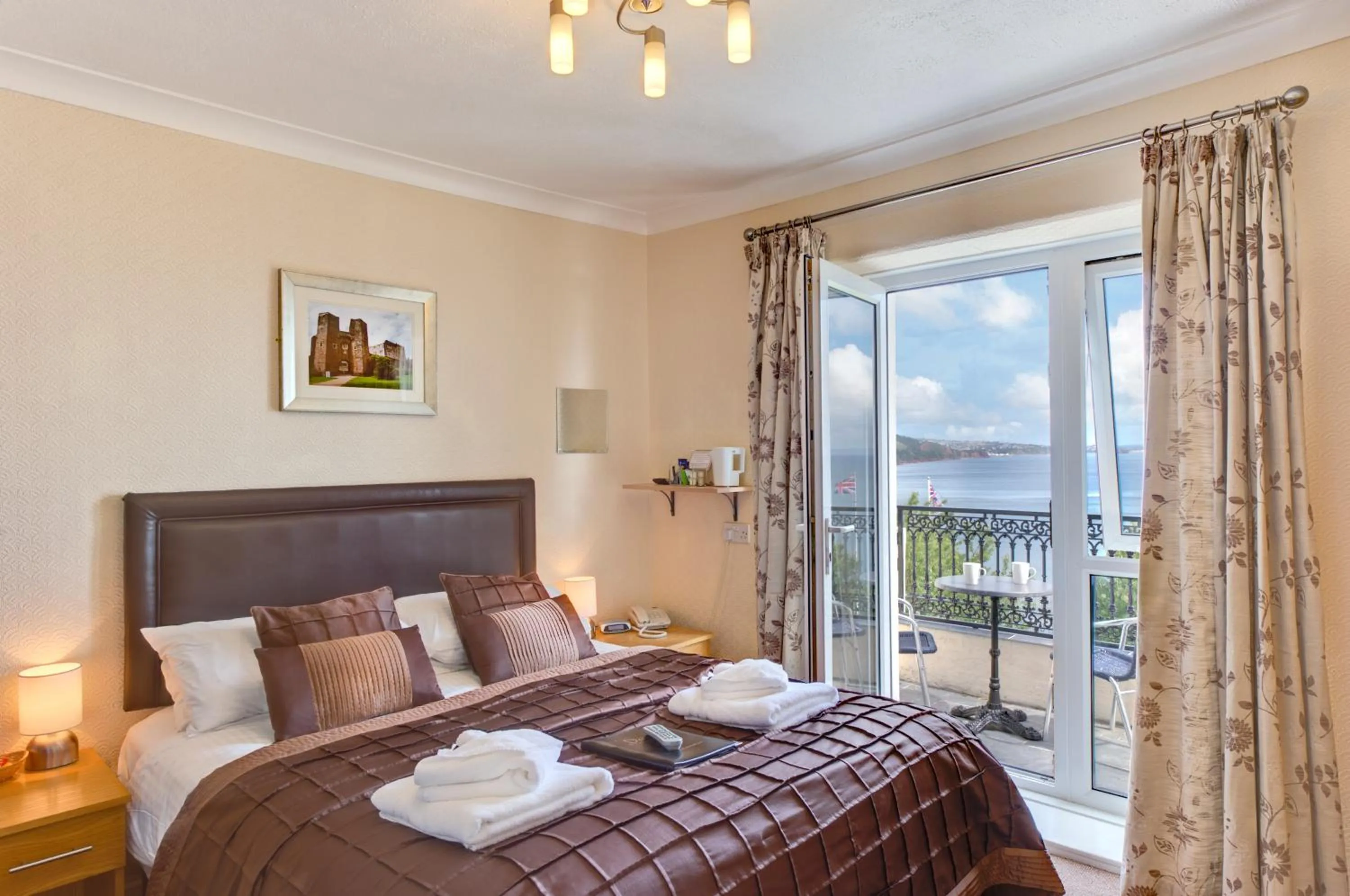 Balcony/Terrace, Bed in The Downs, Babbacombe