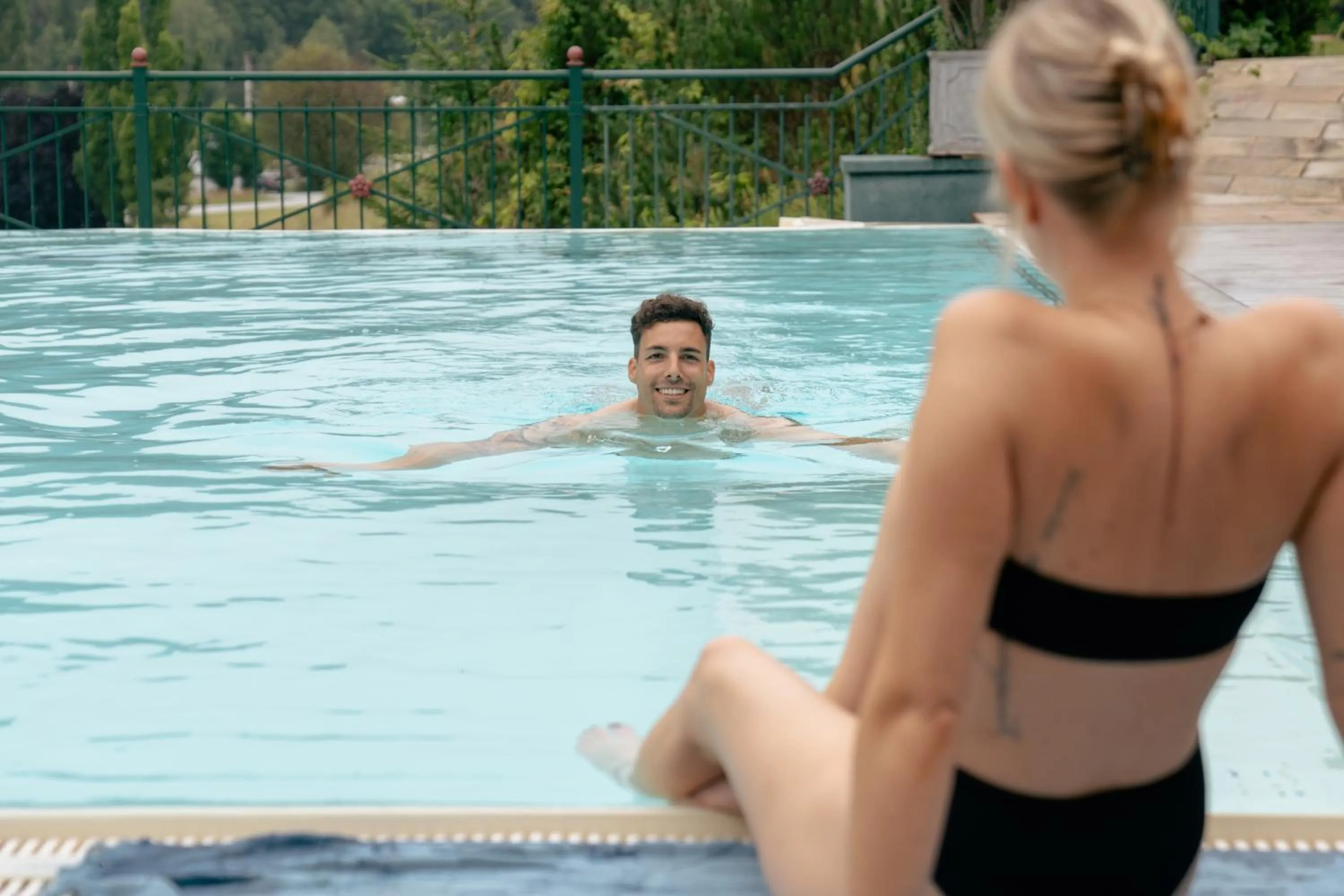 Swimming pool in Hotel Pichlmayrgut