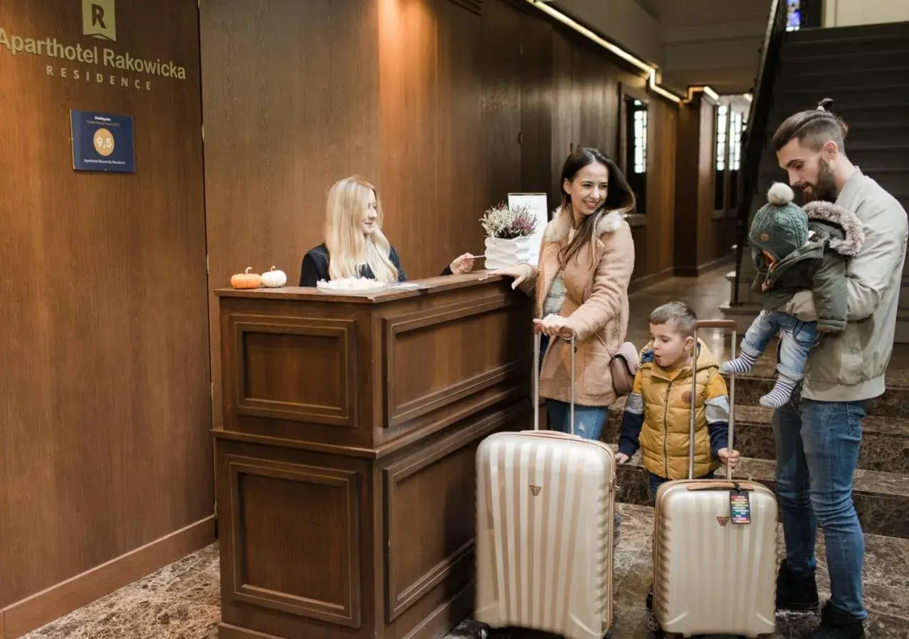 Lobby or reception in Aparthotel Rakowicka Residence Lobby or reception in Aparthotel Rakowicka Residence