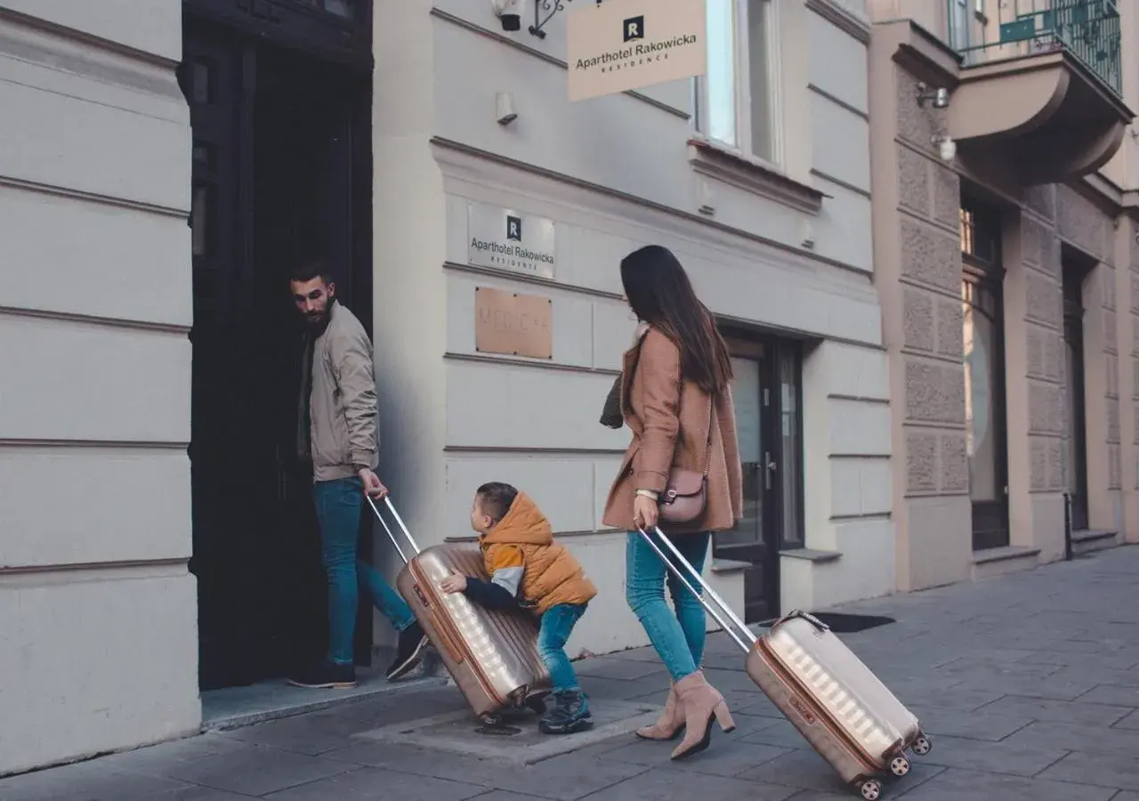 Facade/entrance in Aparthotel Rakowicka Residence Facade/entrance in Aparthotel Rakowicka Residence