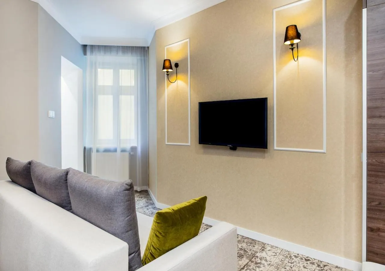 Living room in Aparthotel Rakowicka Residence