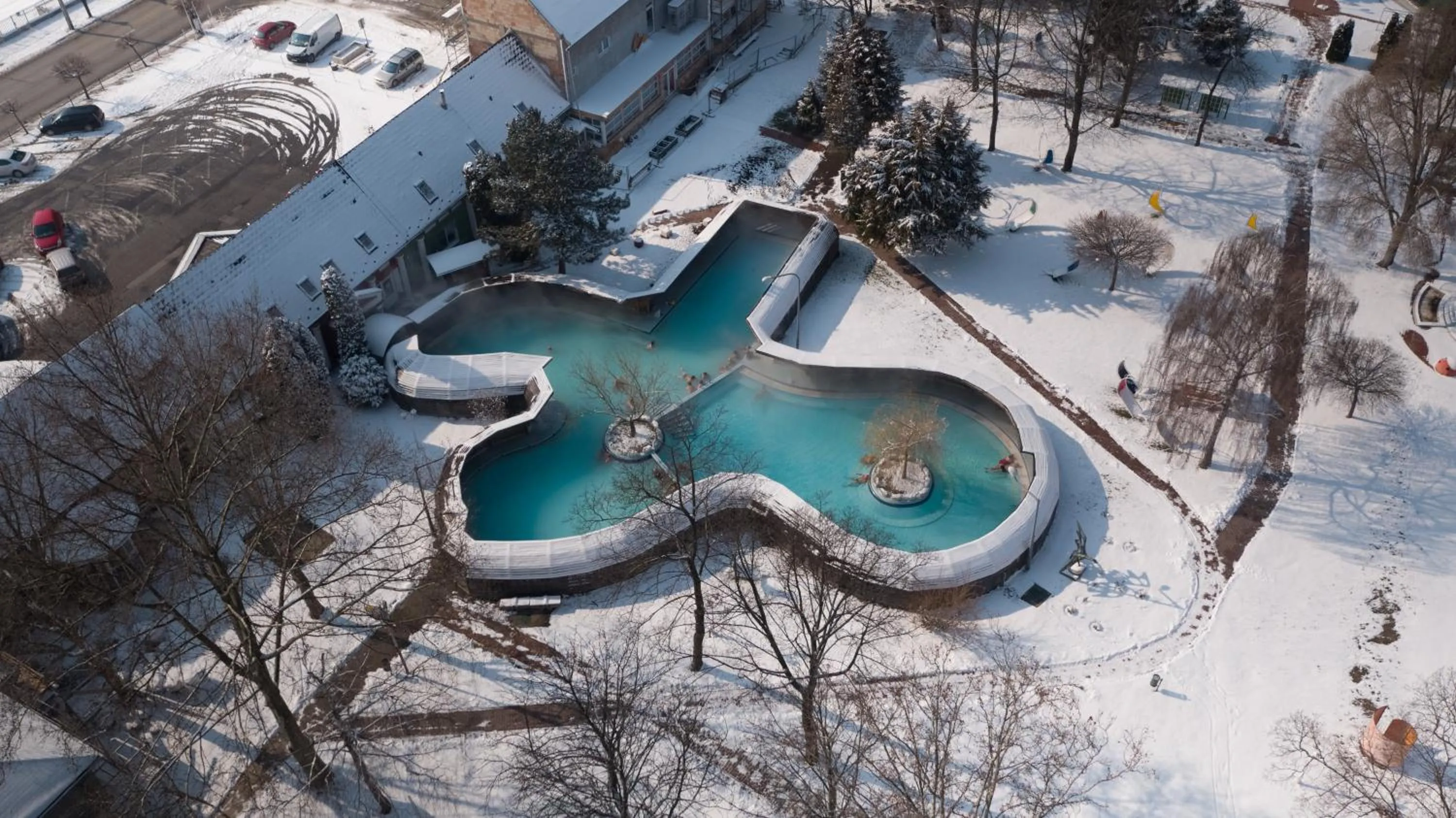 Bird's eye view in Thermál Apartmanház