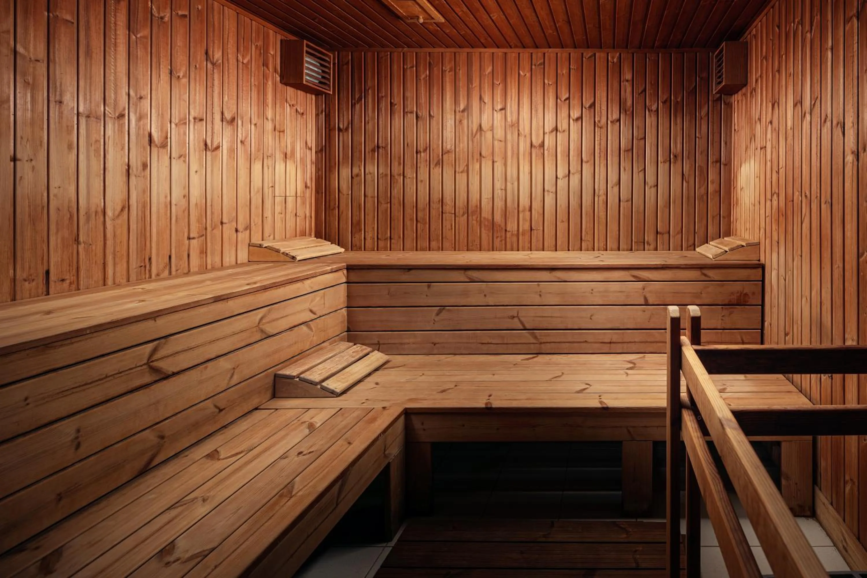 Sauna in Harvey Spa Hotel