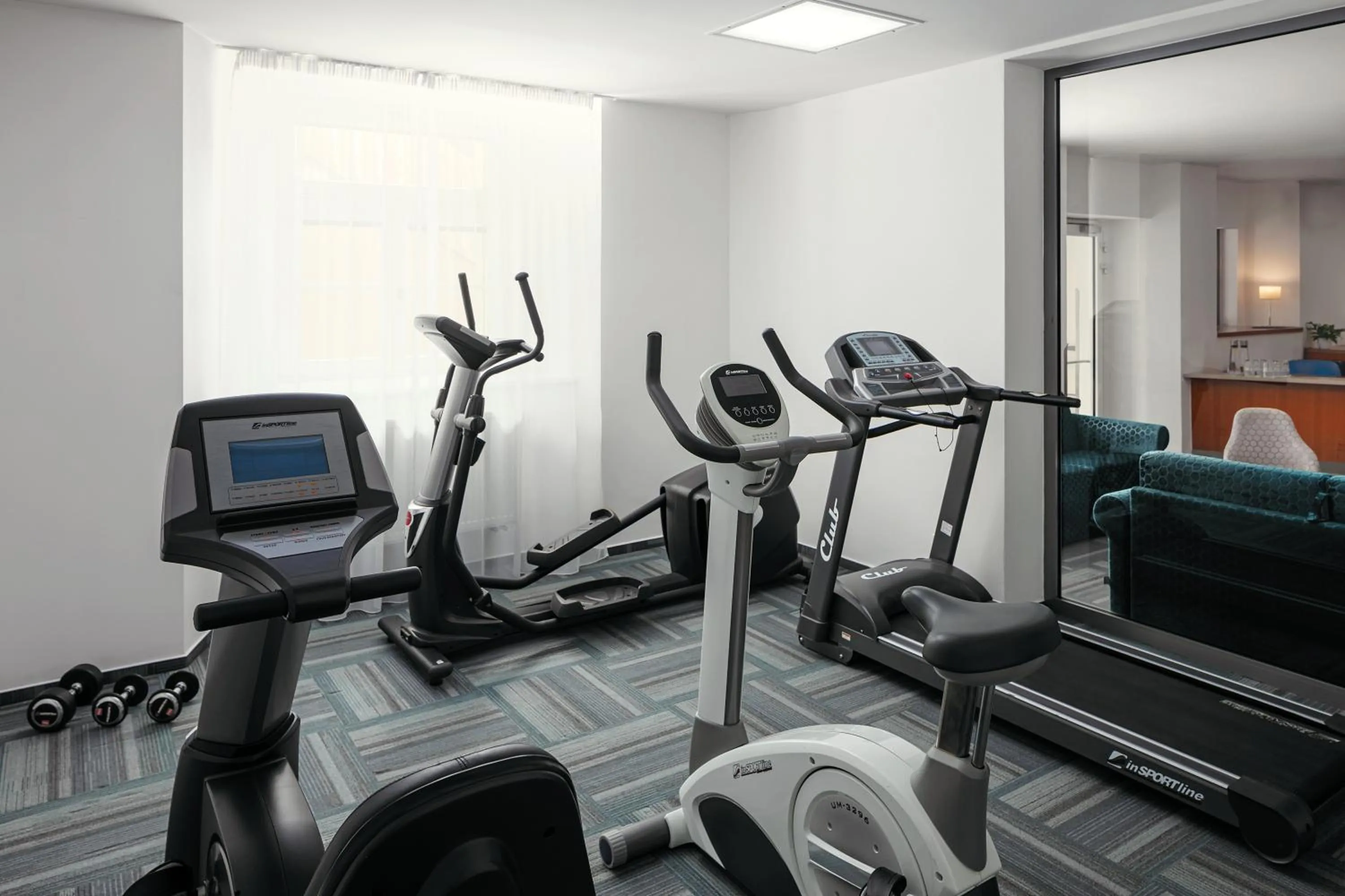 Fitness centre/facilities in Harvey Spa Hotel