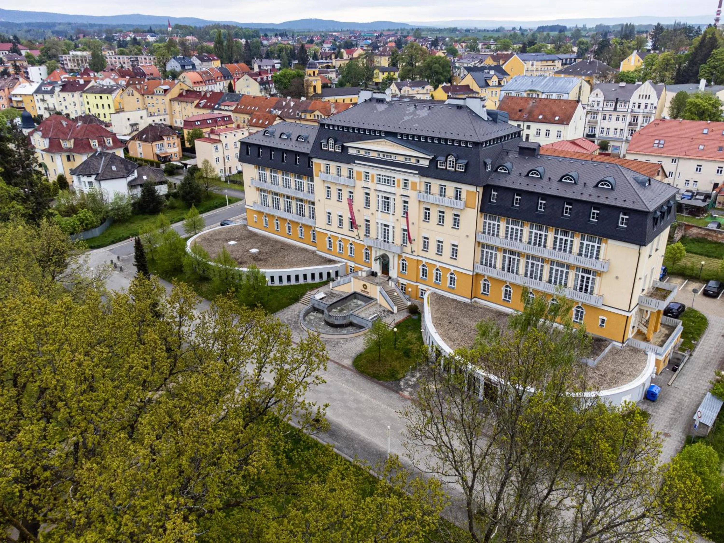 Property building in Harvey Spa Hotel