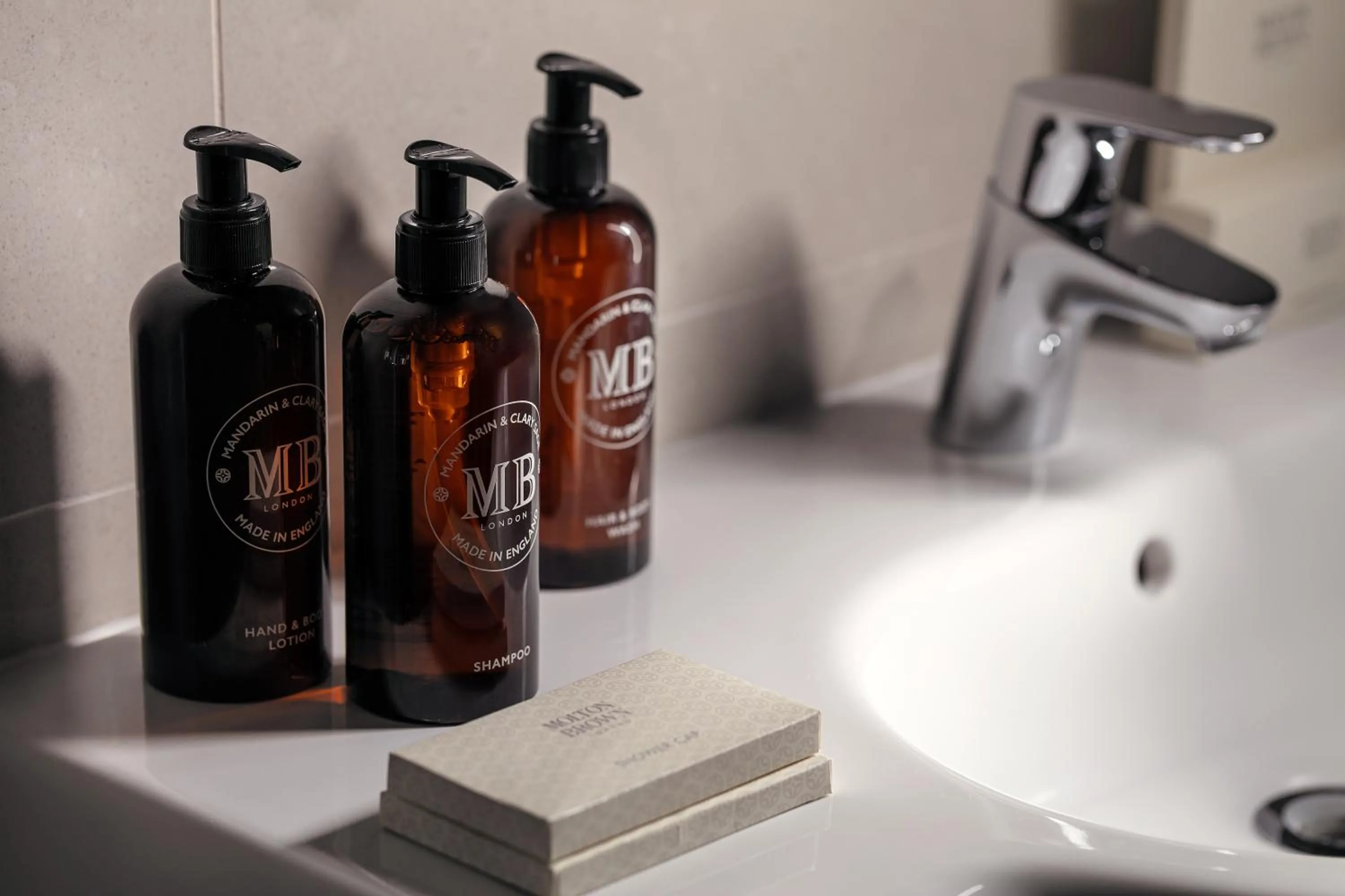 Bathroom in Harvey Spa Hotel