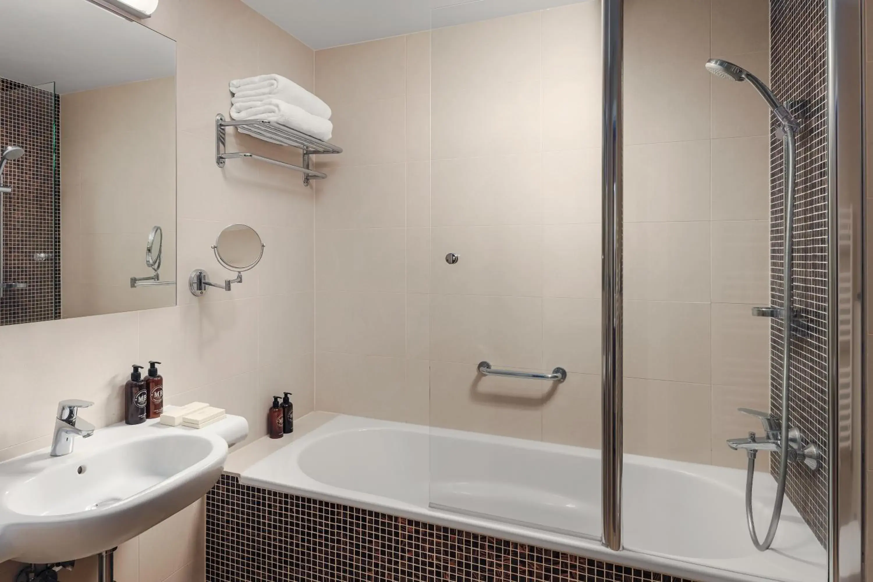 Bathroom in Harvey Spa Hotel Bathroom in Harvey Spa Hotel