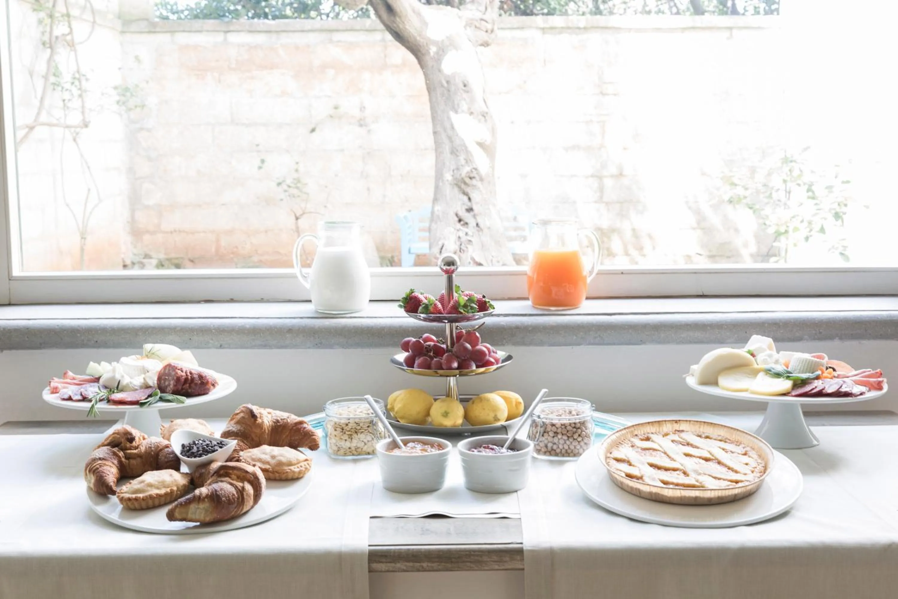 Food and drinks in Relais San Martino - Salento