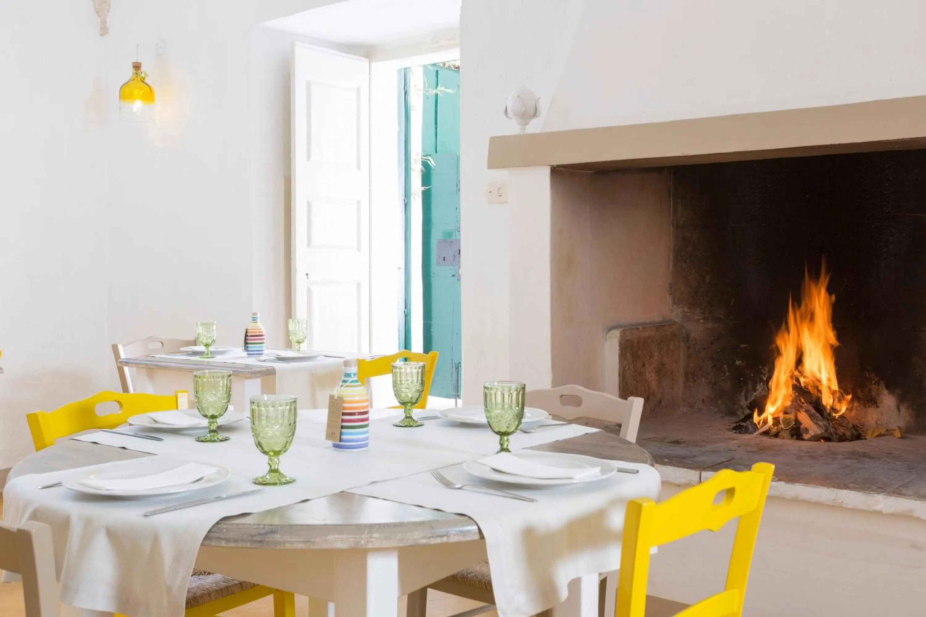 Dining area in Relais San Martino - Salento