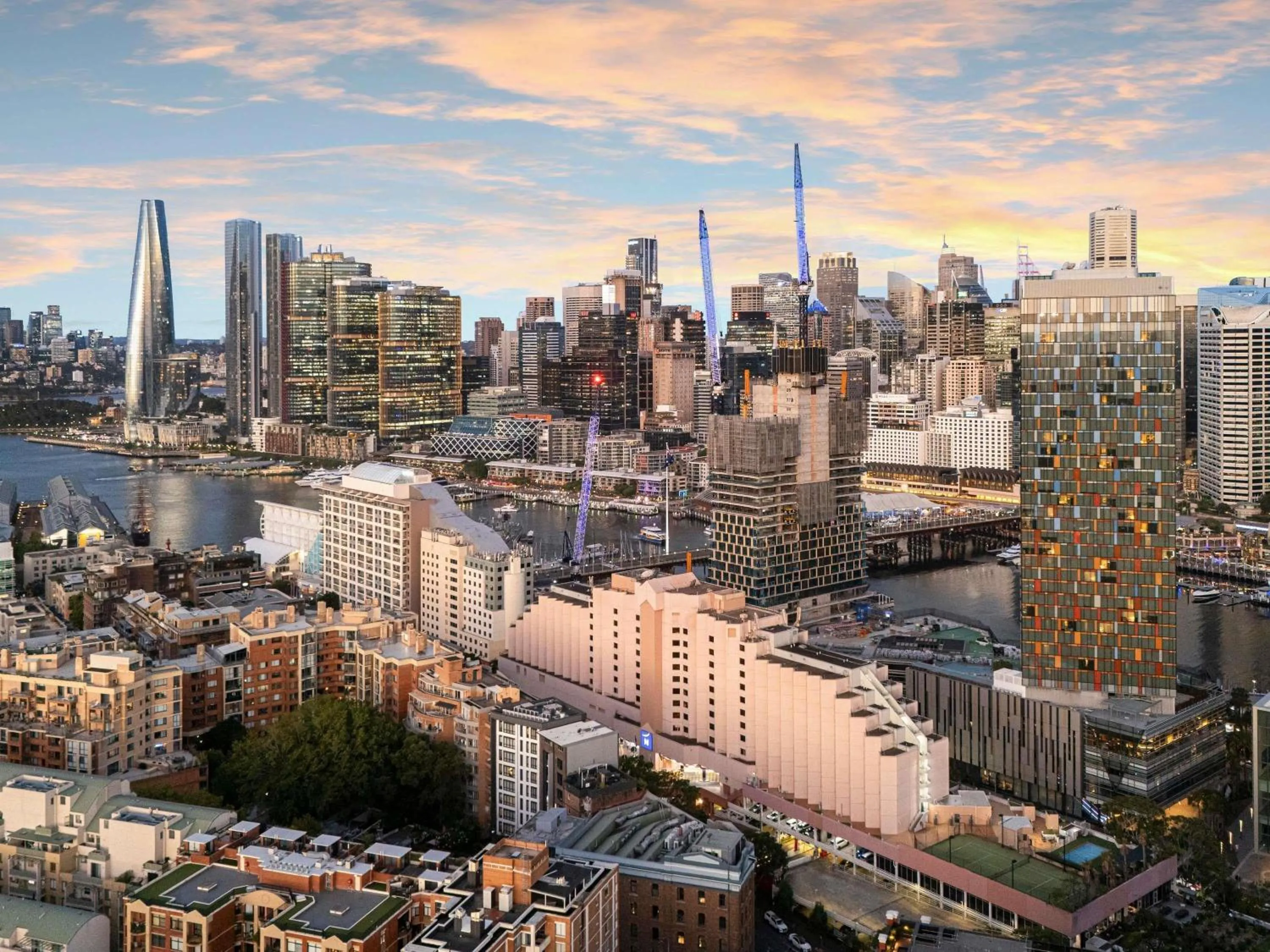 Property building in Novotel Sydney Darling Harbour