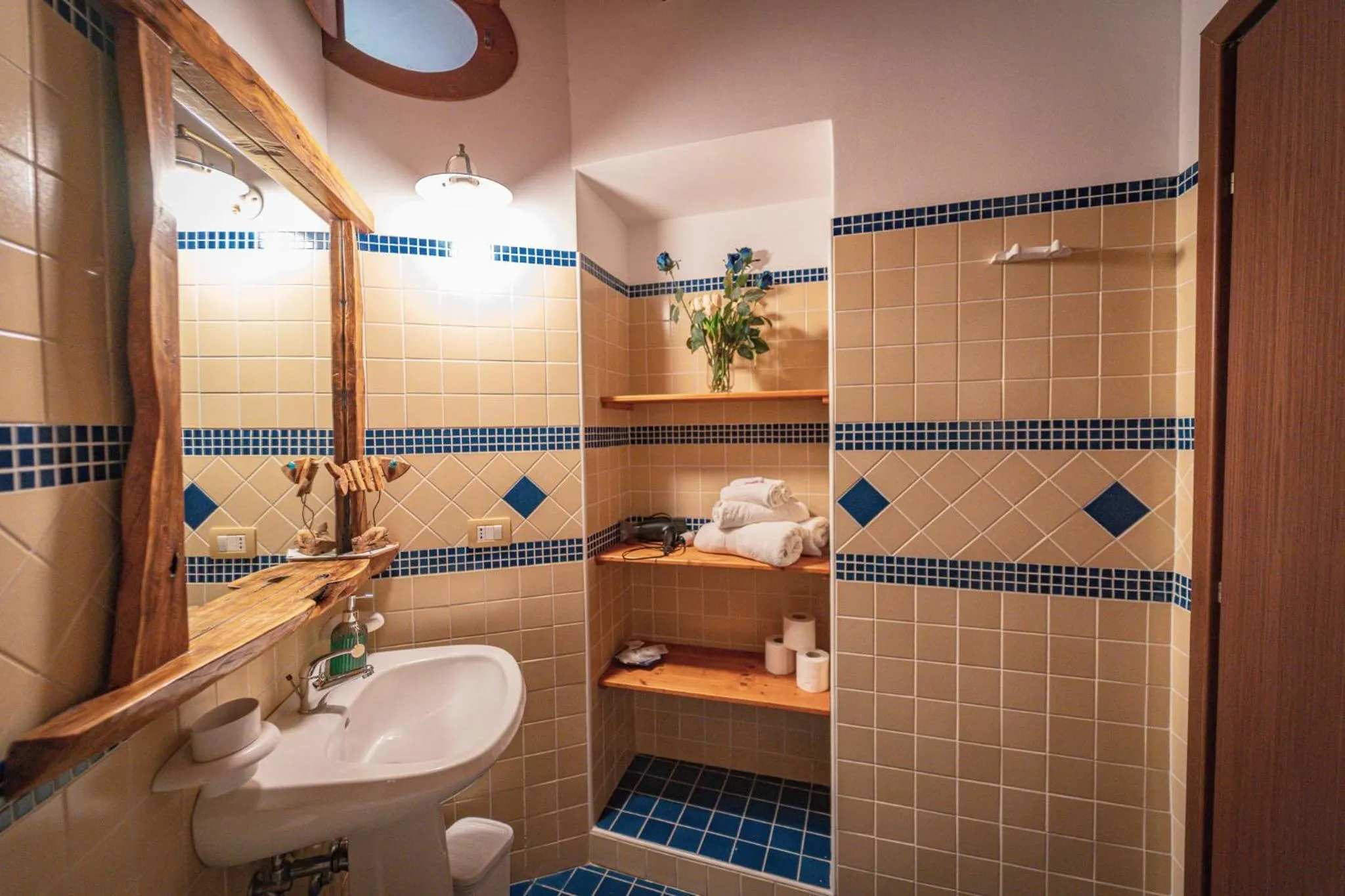 Bathroom in Resort Al Belvedere Salina