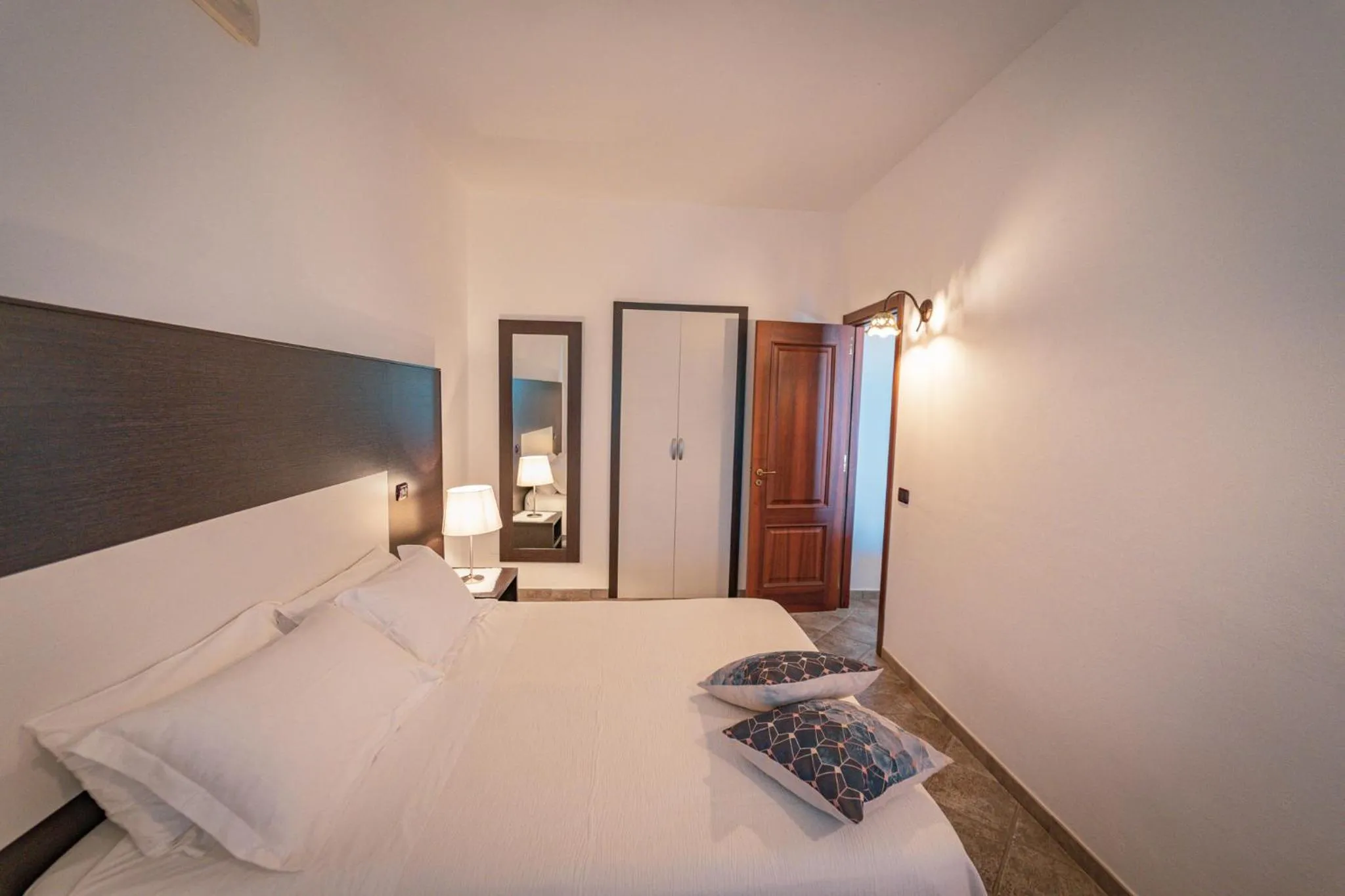 Bedroom, Bed in Resort Al Belvedere Salina