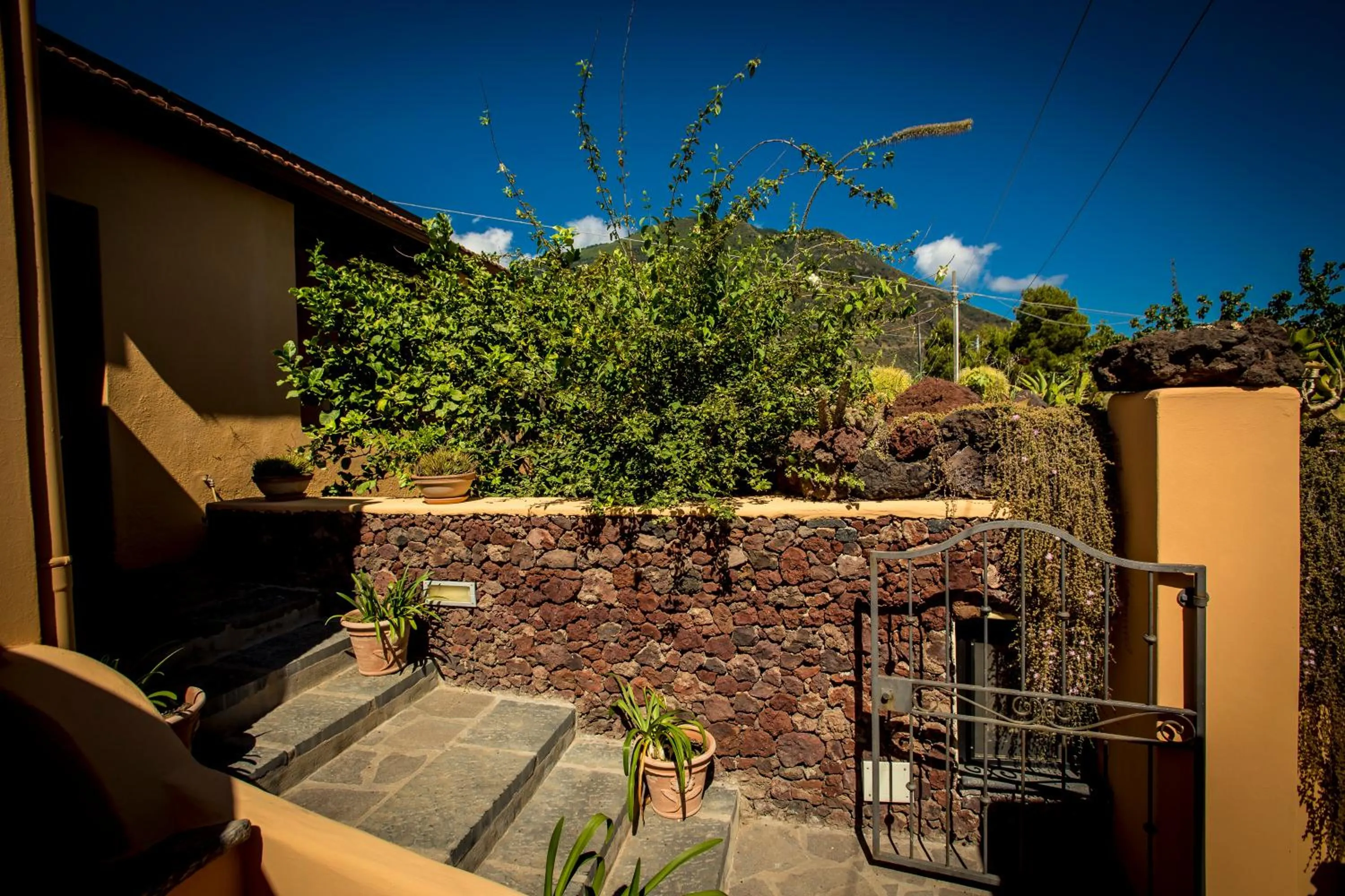 Decorative detail in Resort Al Belvedere Salina