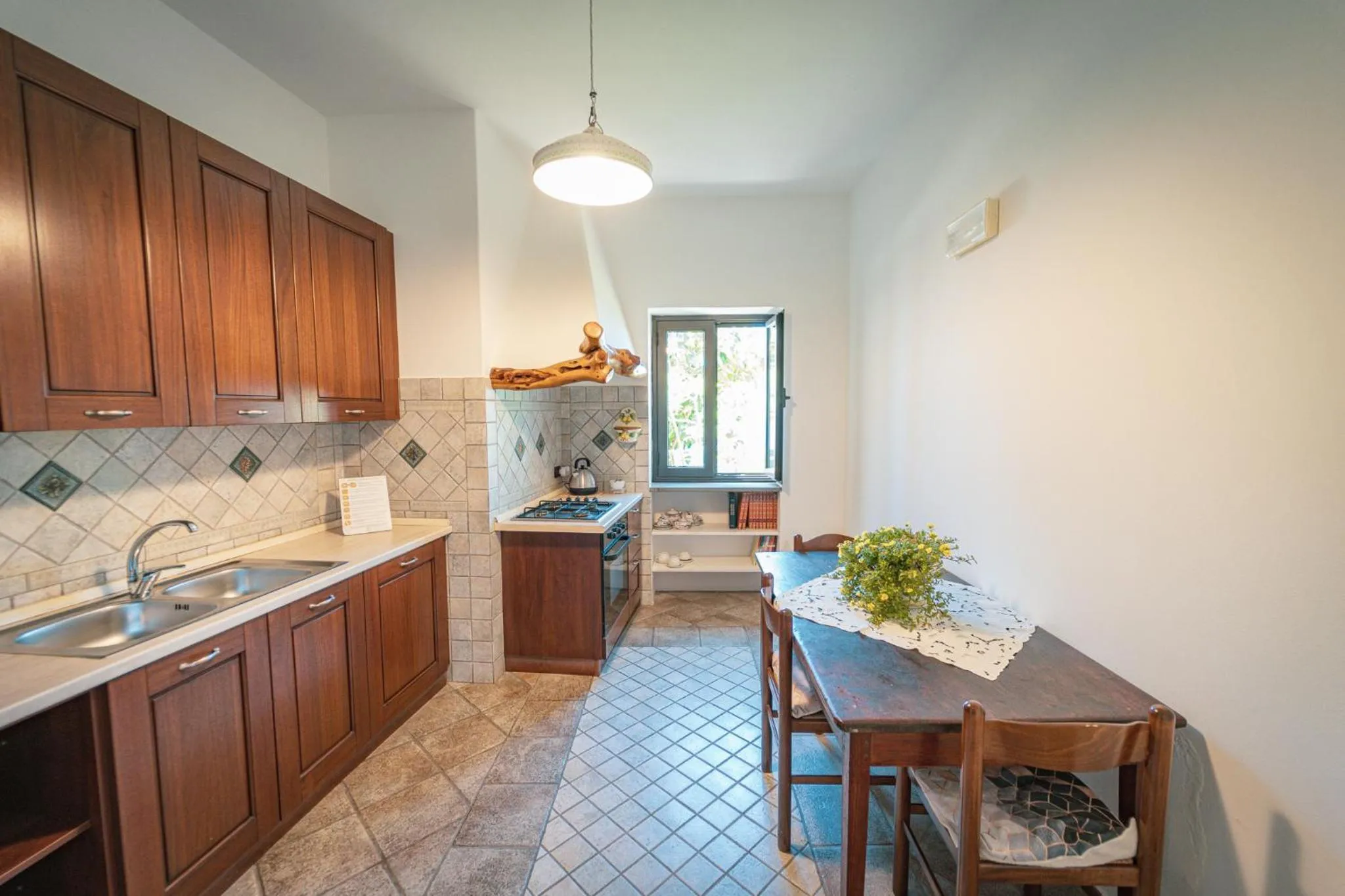 kitchen in Resort Al Belvedere Salina