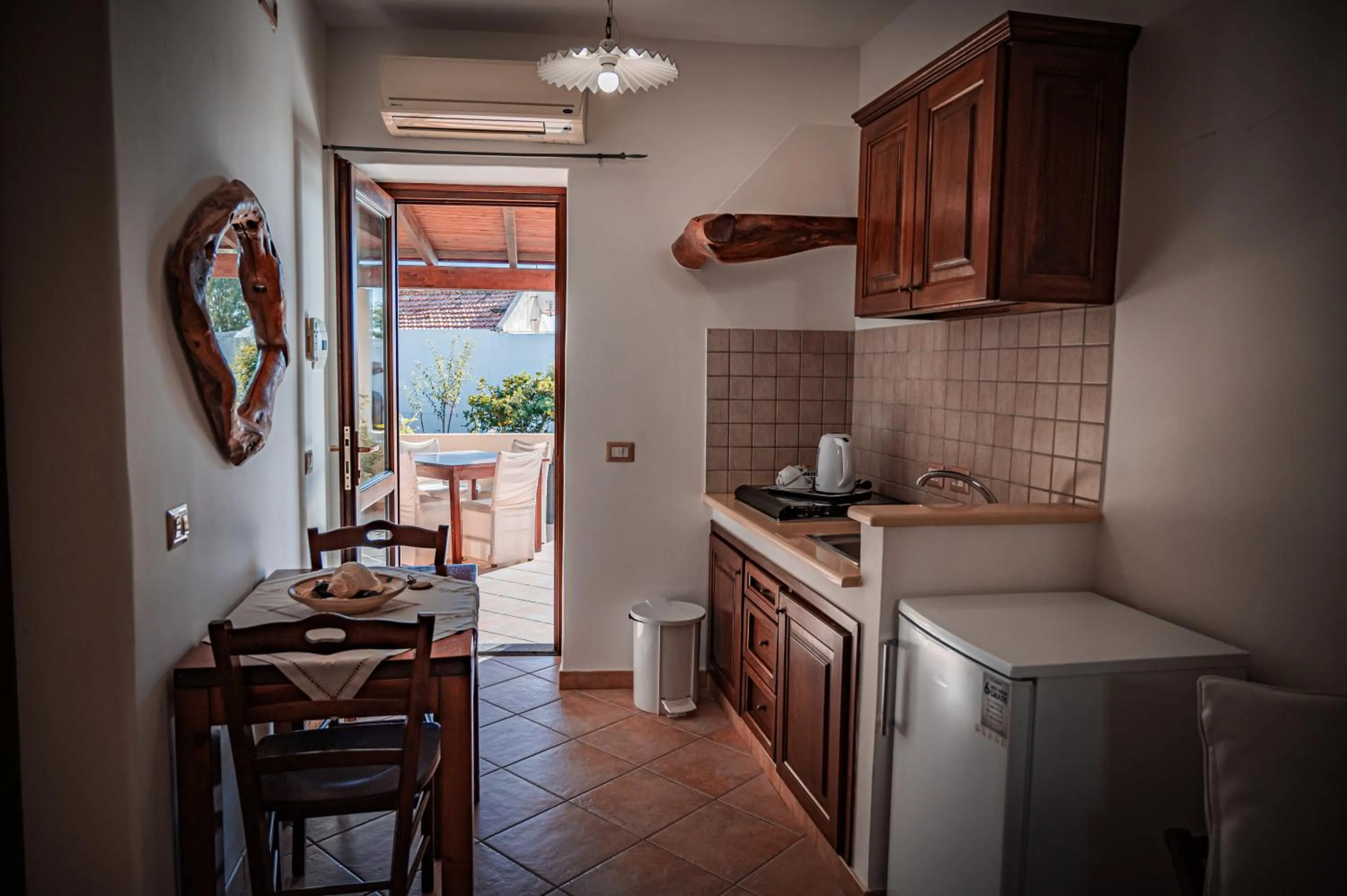 Kitchen or kitchenette in Resort Al Belvedere Salina
