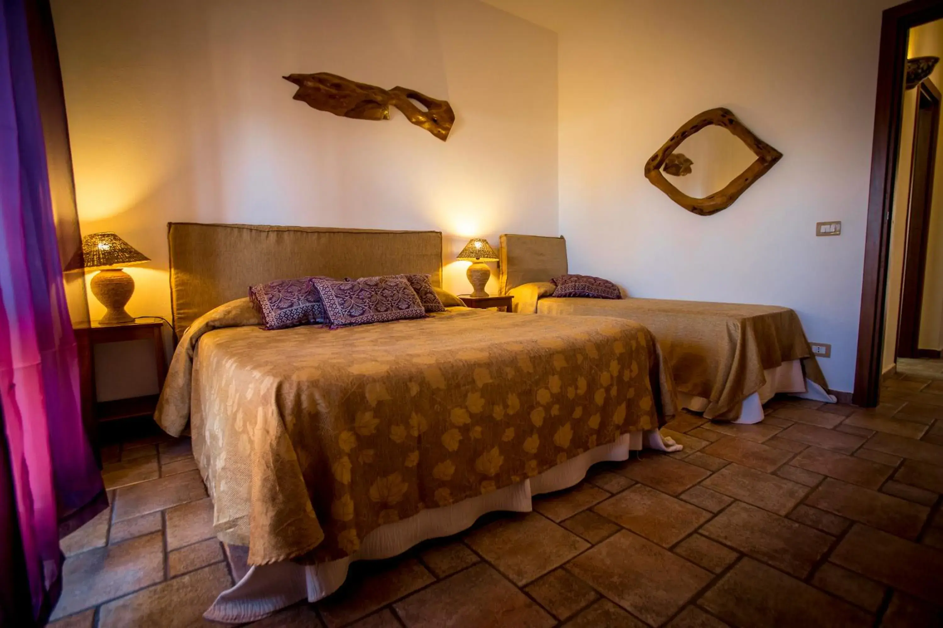 Bed in Resort Al Belvedere Salina Bed in Resort Al Belvedere Salina