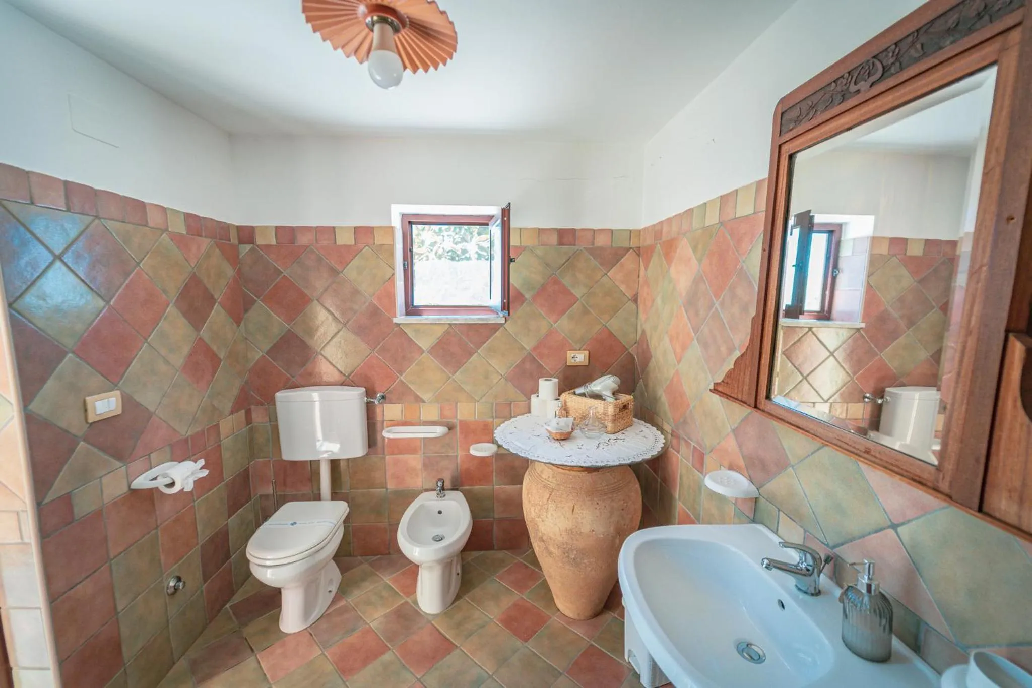 Bathroom in Resort Al Belvedere Salina